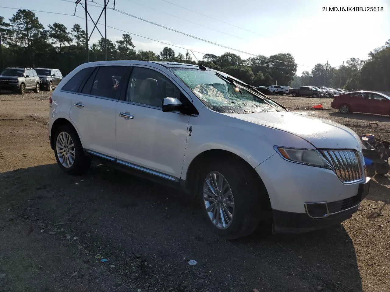 2011 Lincoln Mkx VIN: 2LMDJ6JK4BBJ25618 Lot: 56718964