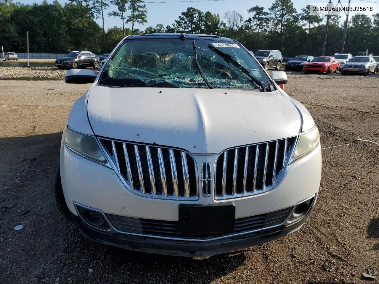 2011 Lincoln Mkx VIN: 2LMDJ6JK4BBJ25618 Lot: 56718964