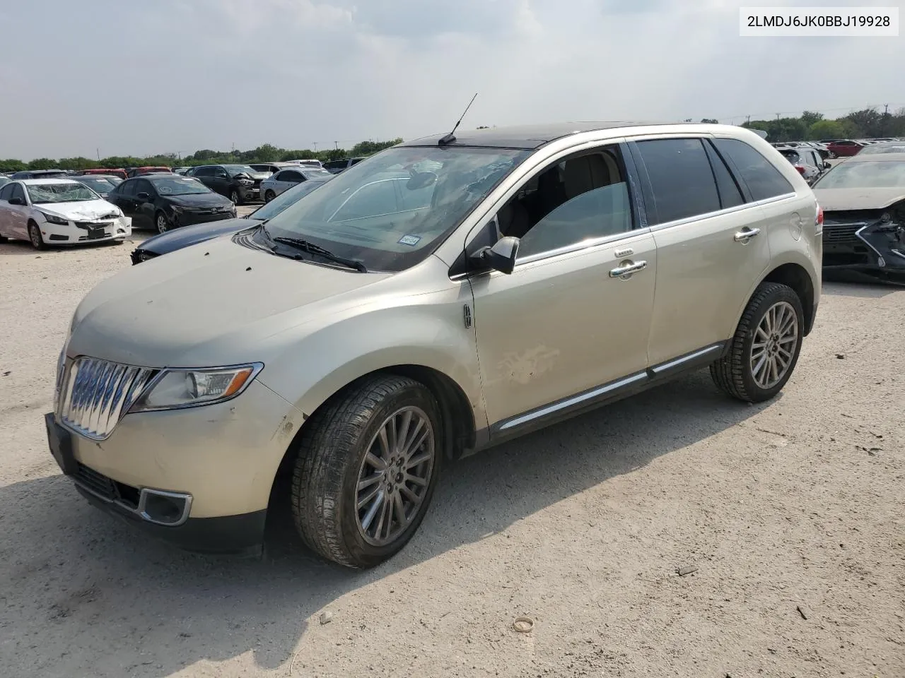 2LMDJ6JK0BBJ19928 2011 Lincoln Mkx