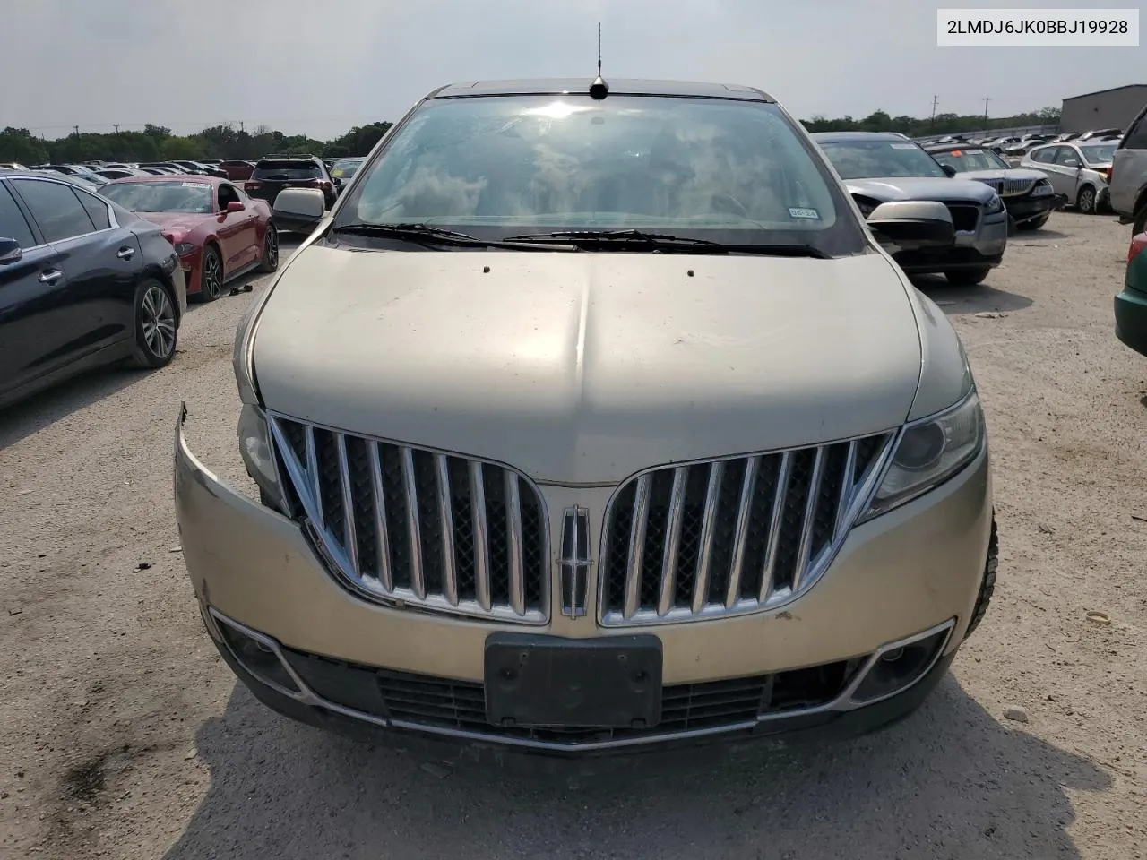 2LMDJ6JK0BBJ19928 2011 Lincoln Mkx