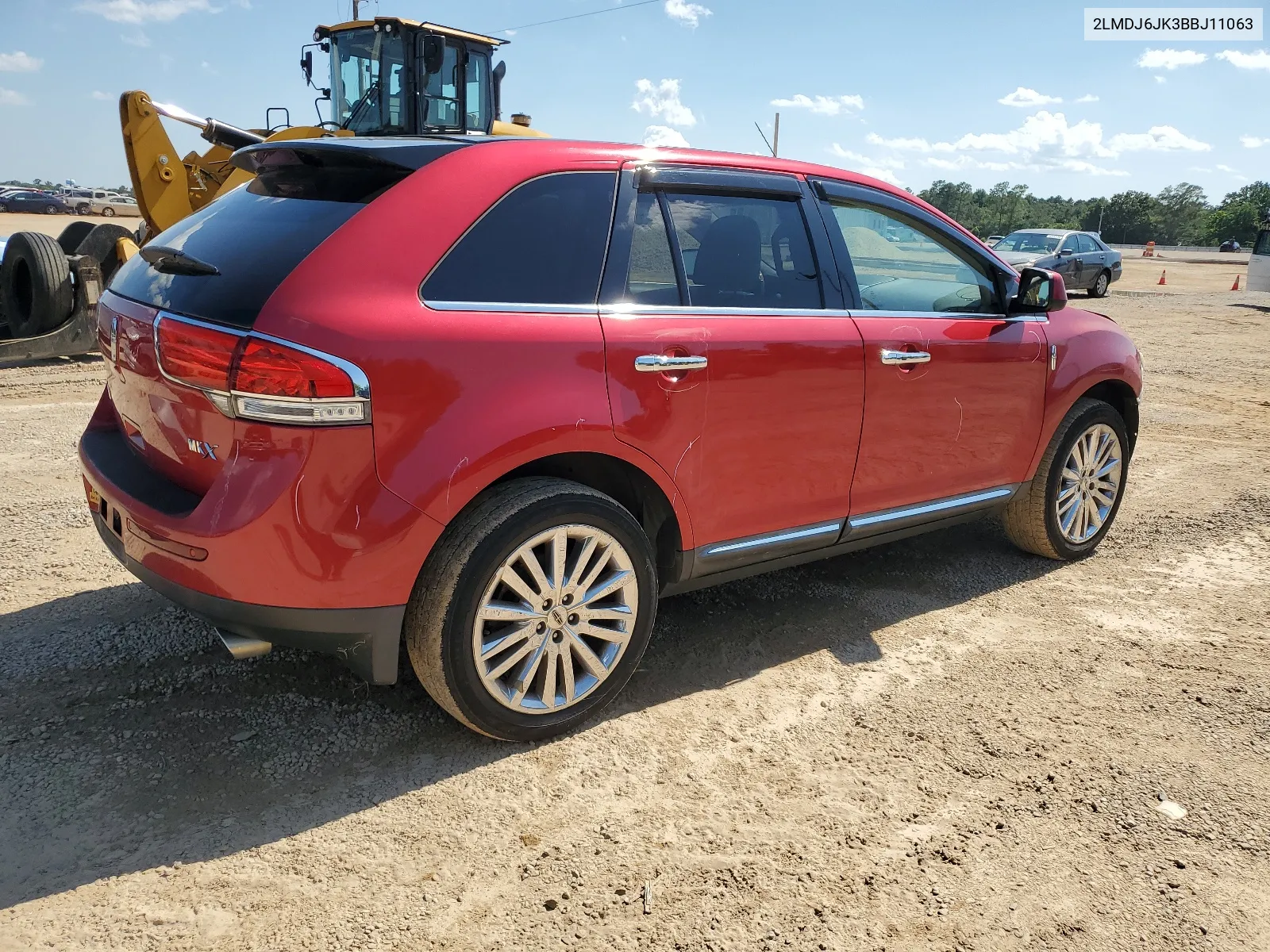 2011 Lincoln Mkx VIN: 2LMDJ6JK3BBJ11063 Lot: 57635704