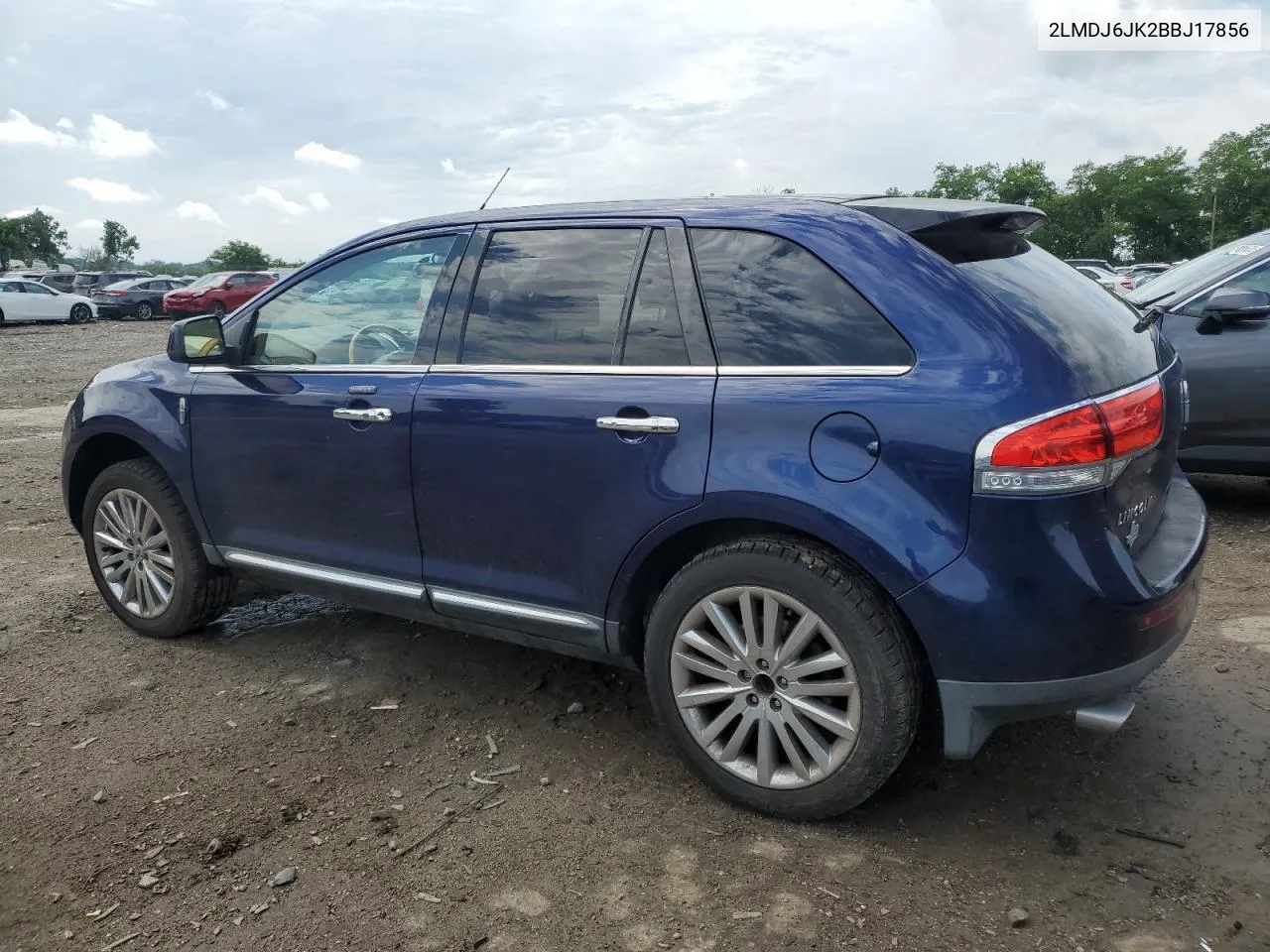 2011 Lincoln Mkx VIN: 2LMDJ6JK2BBJ17856 Lot: 57835604