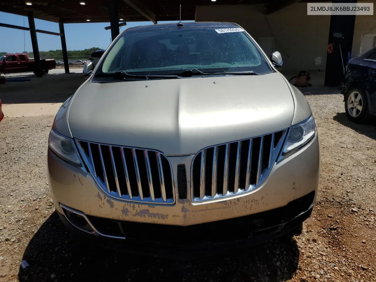 2LMDJ8JK6BBJ23493 2011 Lincoln Mkx