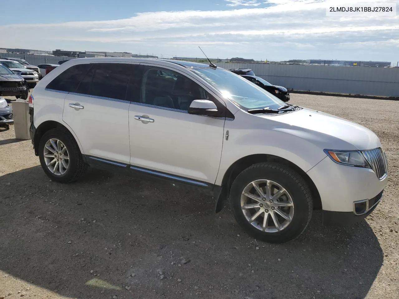 2011 Lincoln Mkx VIN: 2LMDJ8JK1BBJ27824 Lot: 58326984