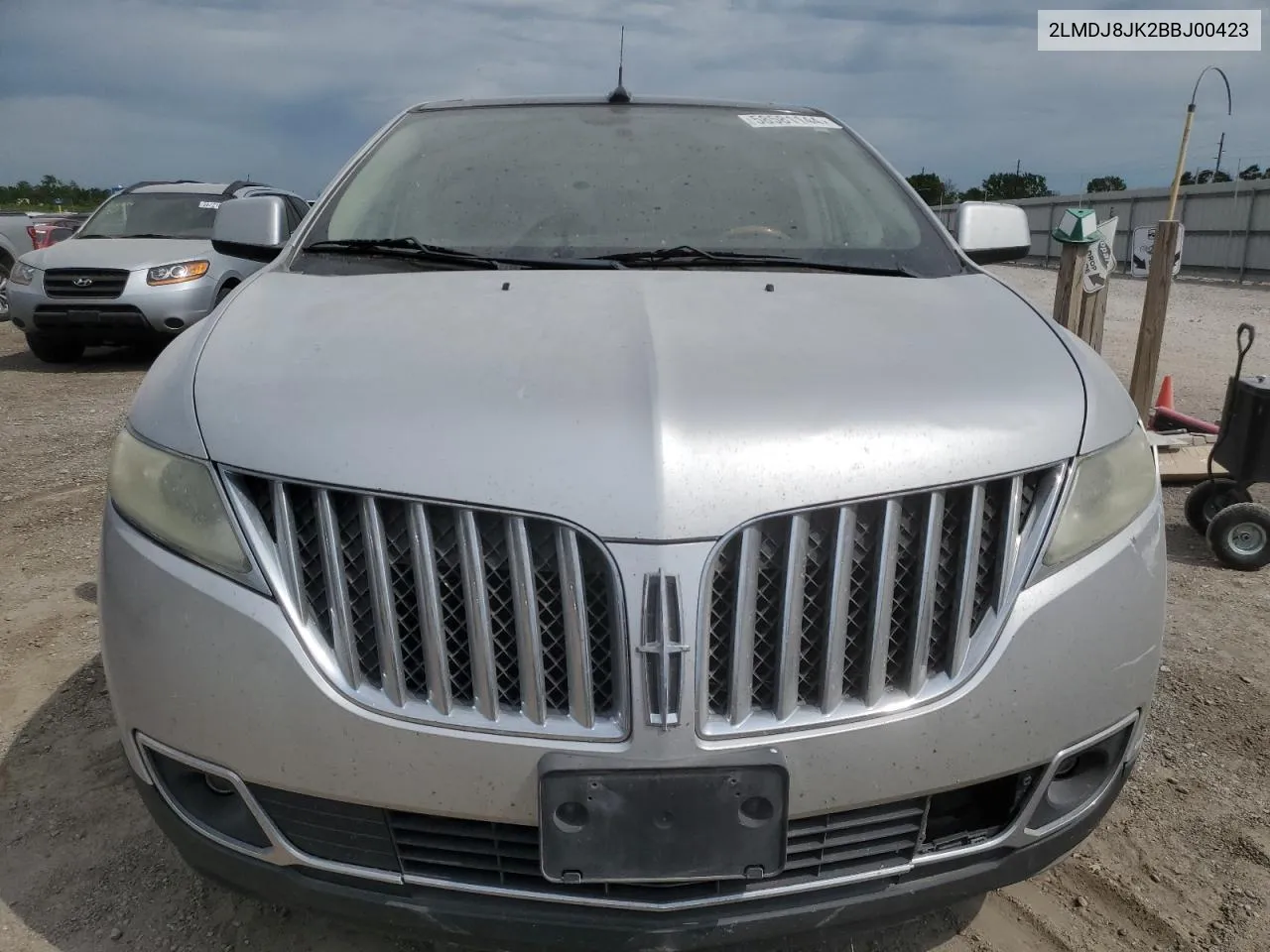 2011 Lincoln Mkx VIN: 2LMDJ8JK2BBJ00423 Lot: 58581144