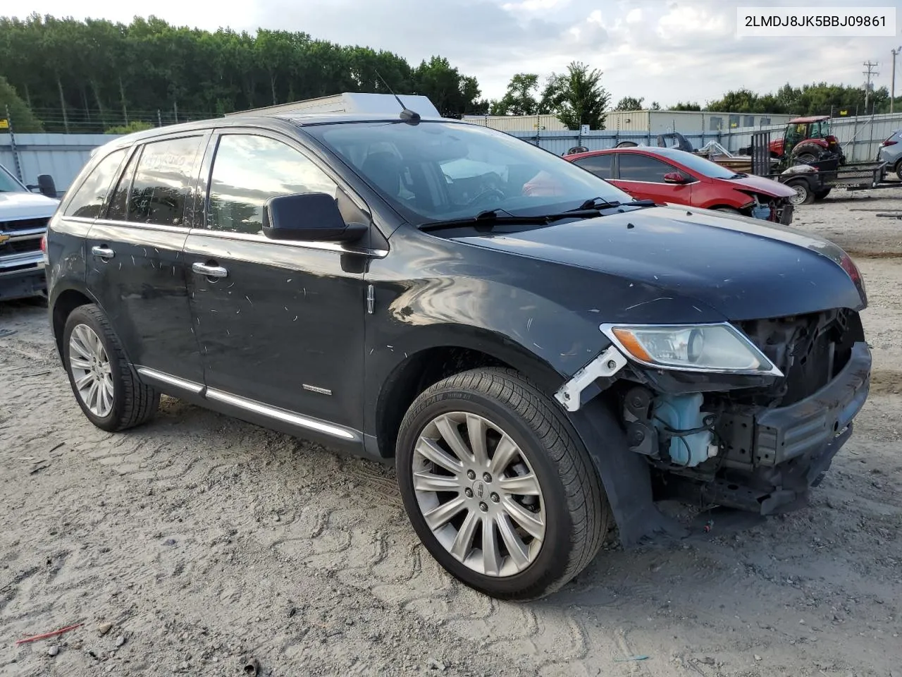 2011 Lincoln Mkx VIN: 2LMDJ8JK5BBJ09861 Lot: 58626254