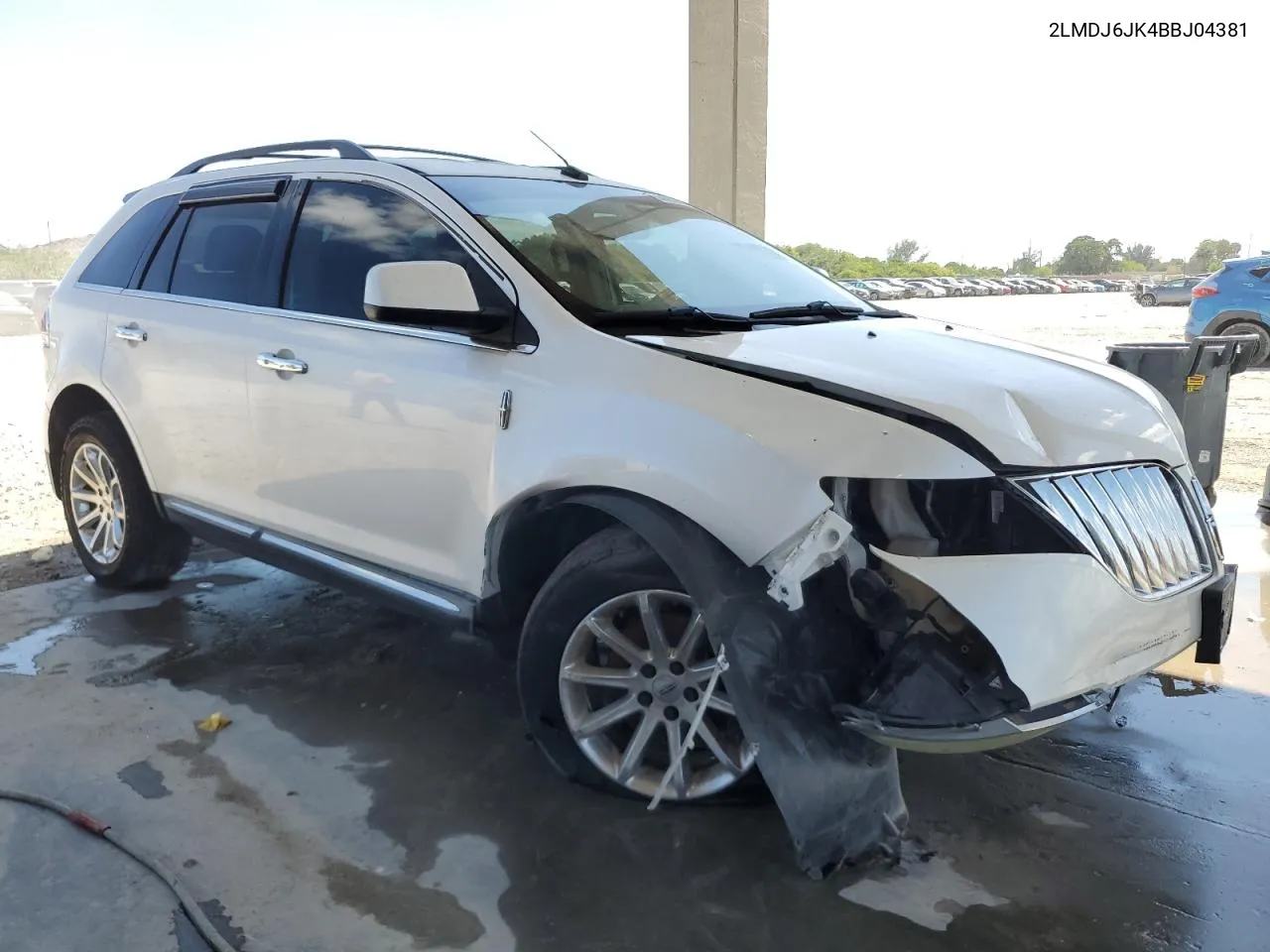 2011 Lincoln Mkx VIN: 2LMDJ6JK4BBJ04381 Lot: 58691244