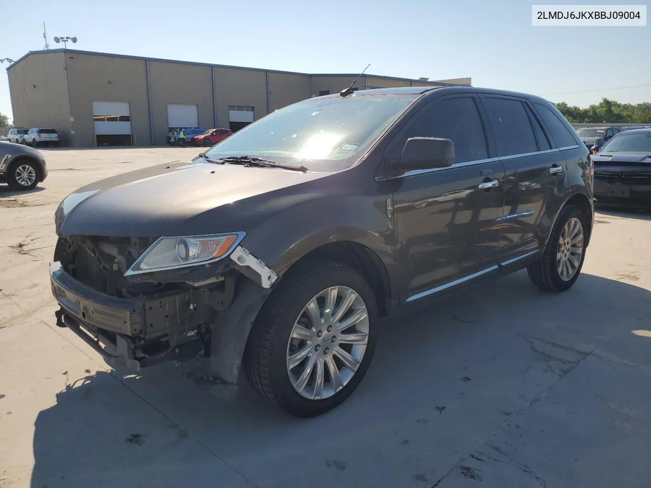 2011 Lincoln Mkx VIN: 2LMDJ6JKXBBJ09004 Lot: 59398434