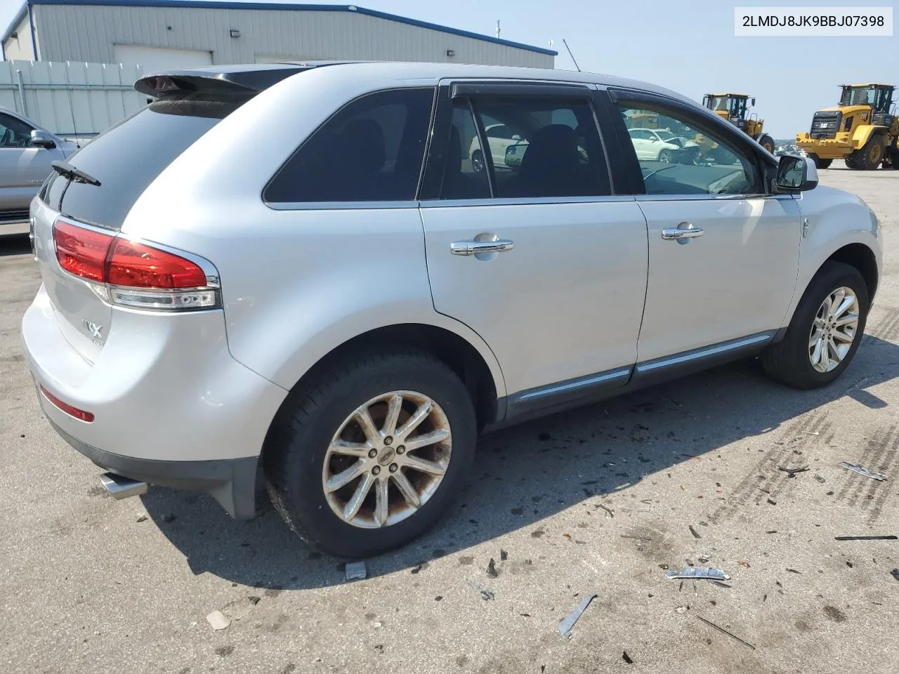 2011 Lincoln Mkx VIN: 2LMDJ8JK9BBJ07398 Lot: 59522874