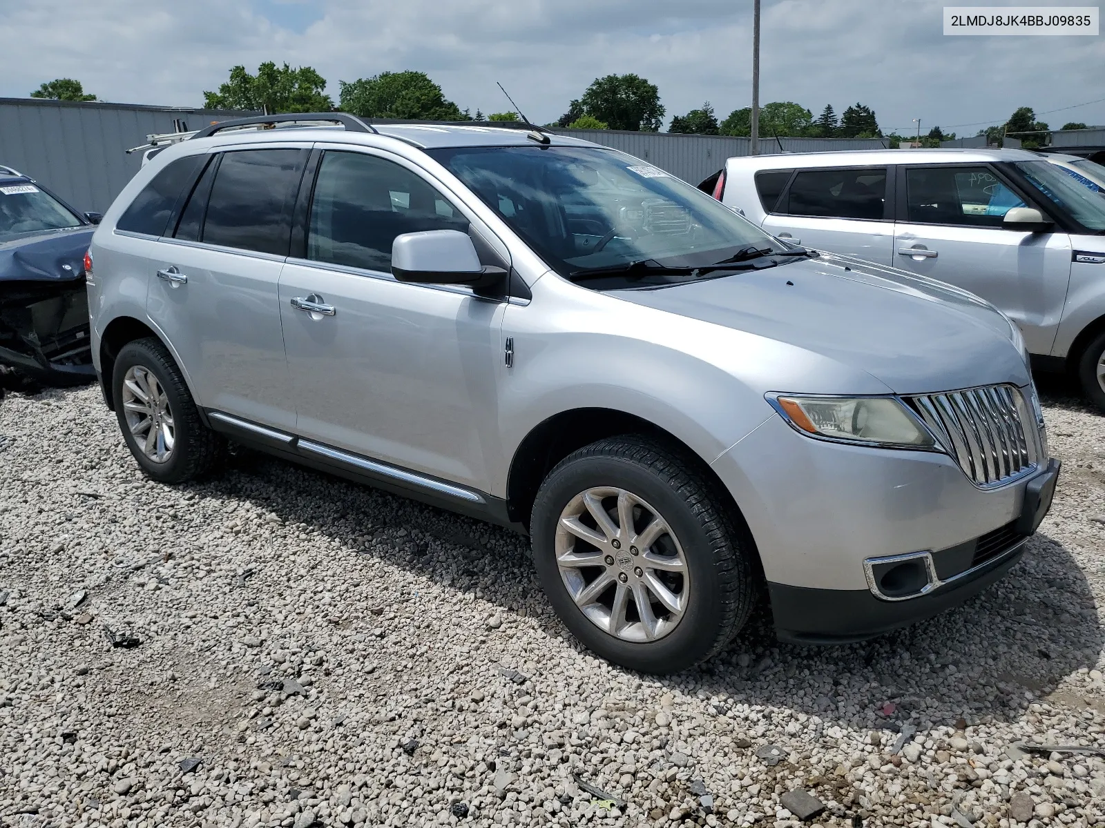 2011 Lincoln Mkx VIN: 2LMDJ8JK4BBJ09835 Lot: 59745724