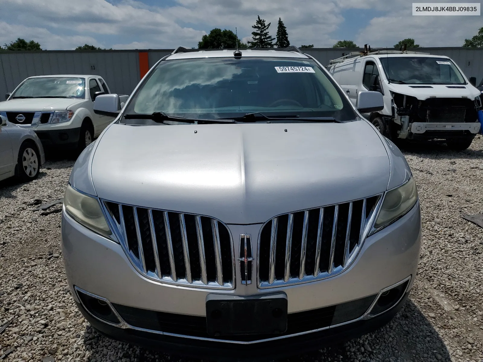 2LMDJ8JK4BBJ09835 2011 Lincoln Mkx