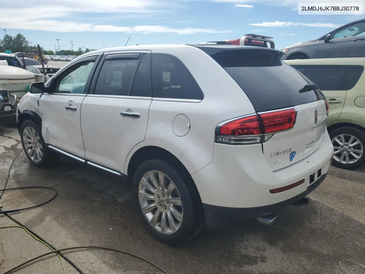 2011 Lincoln Mkx VIN: 2LMDJ6JK7BBJ30778 Lot: 59759784