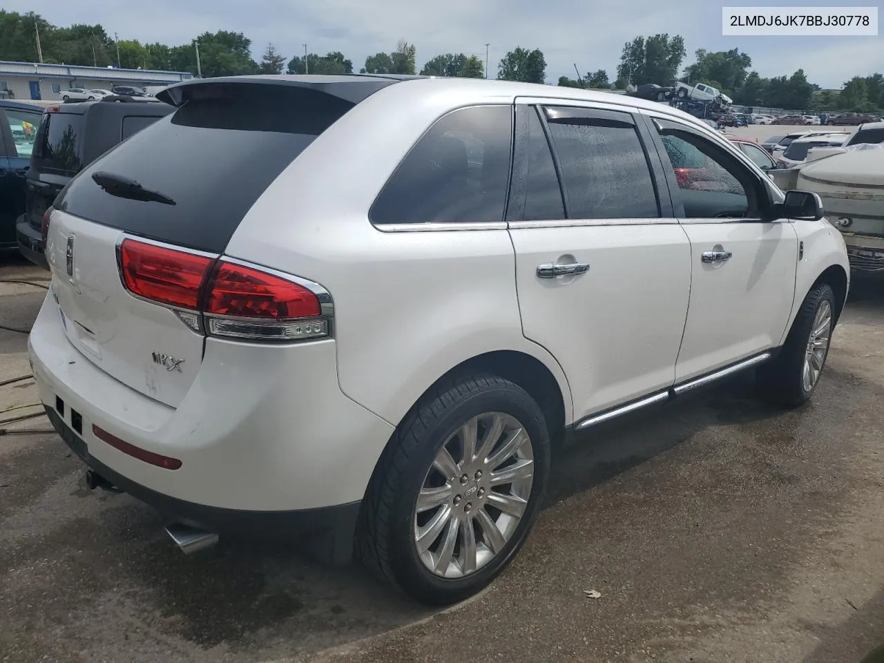 2LMDJ6JK7BBJ30778 2011 Lincoln Mkx