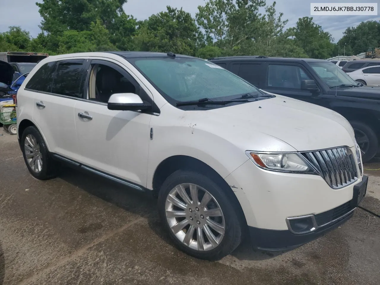 2LMDJ6JK7BBJ30778 2011 Lincoln Mkx