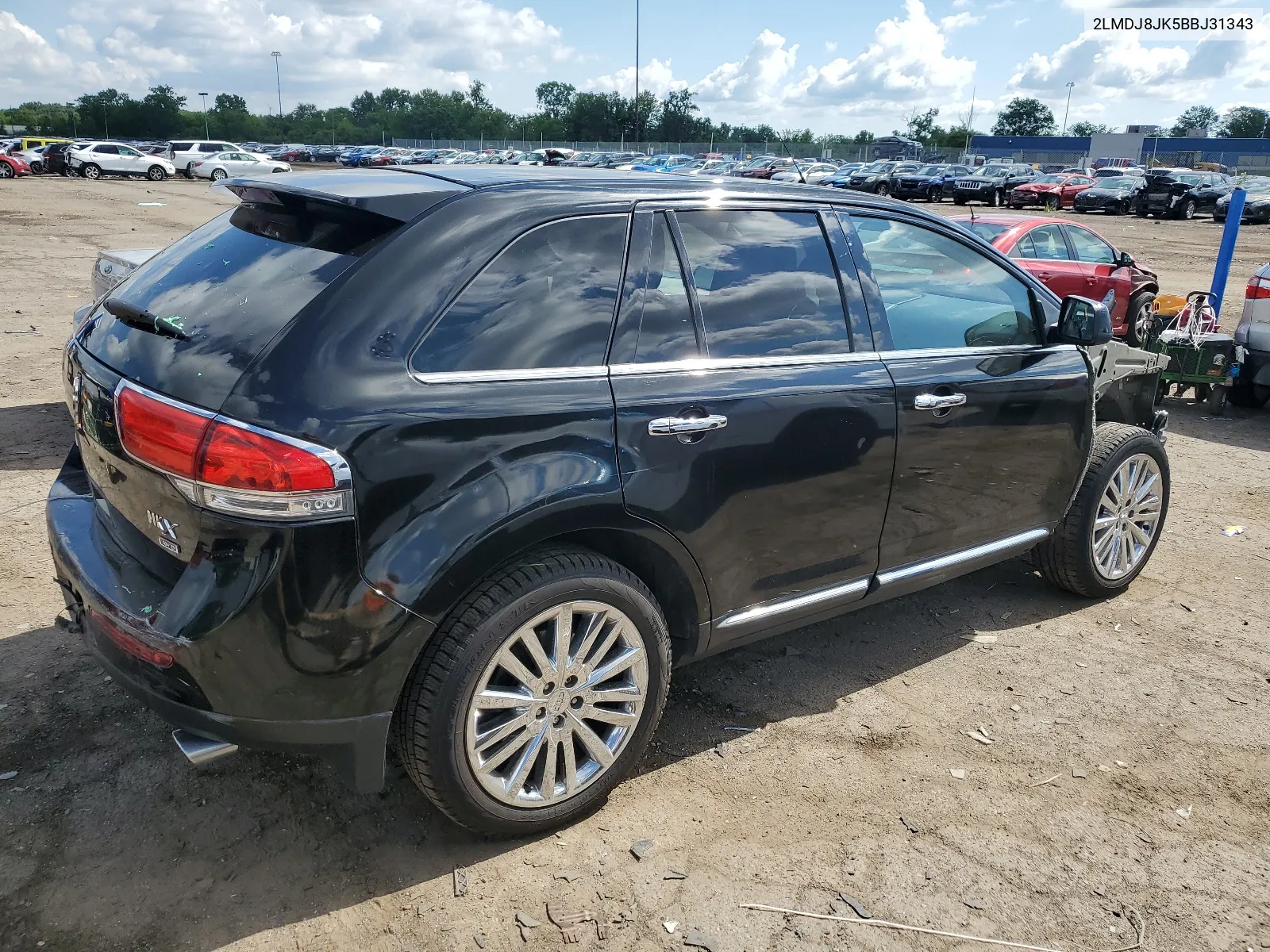 2LMDJ8JK5BBJ31343 2011 Lincoln Mkx