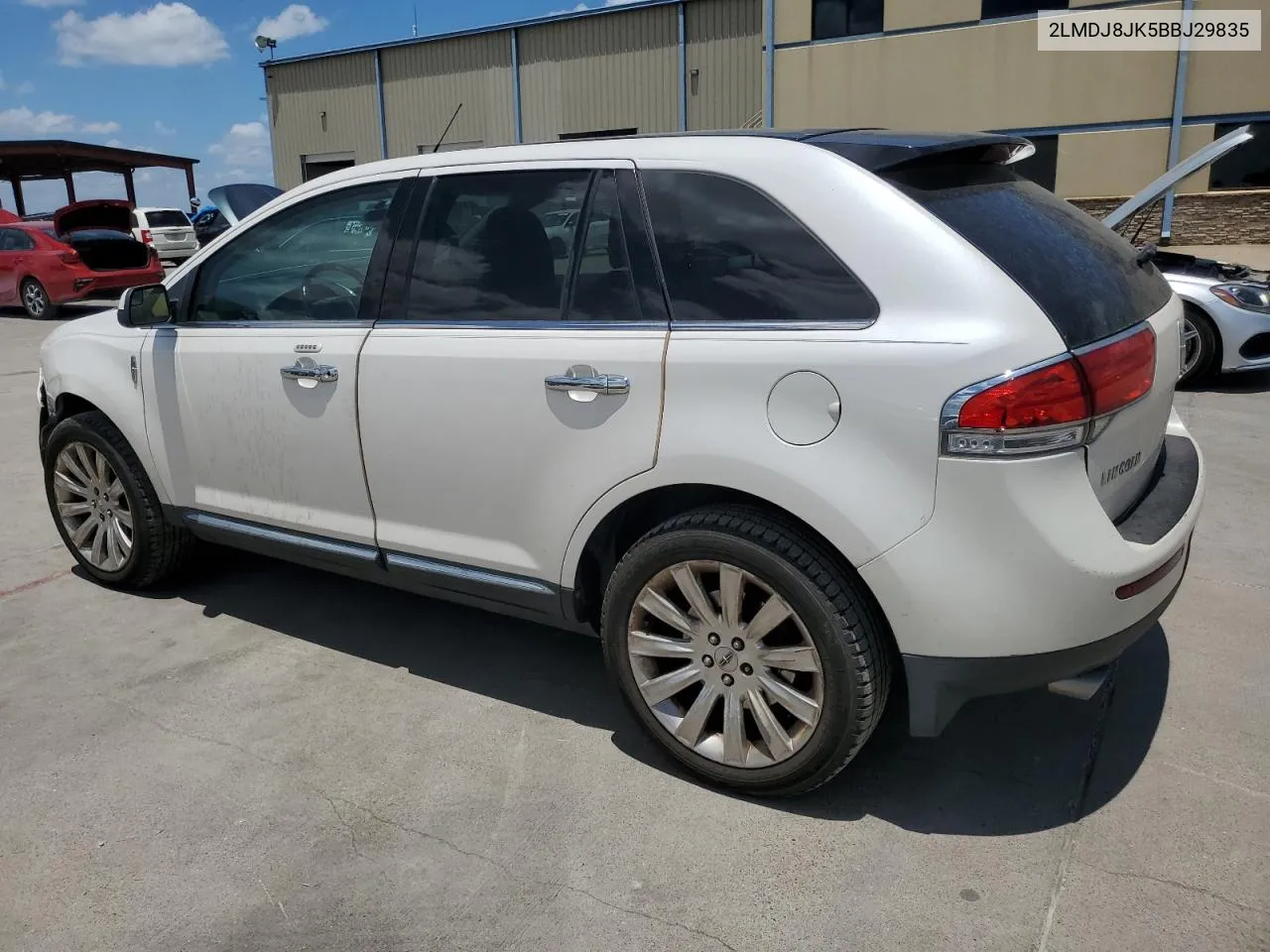 2LMDJ8JK5BBJ29835 2011 Lincoln Mkx