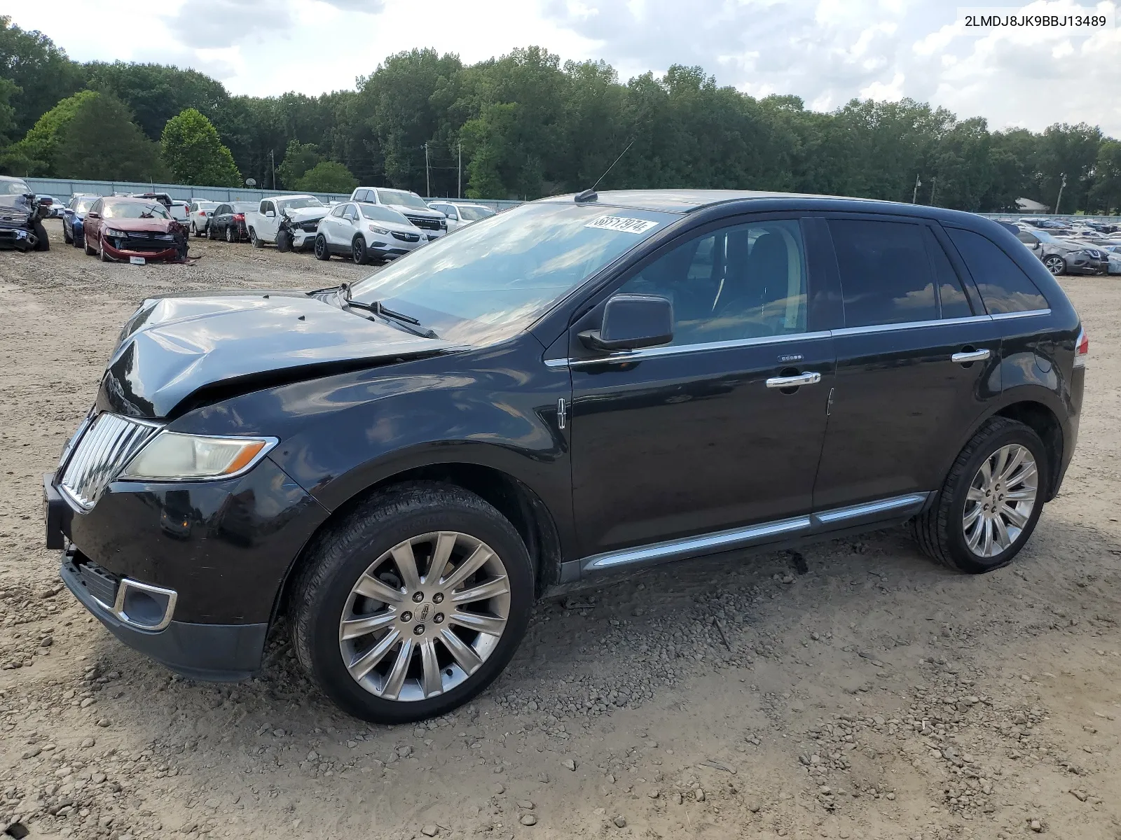 2LMDJ8JK9BBJ13489 2011 Lincoln Mkx