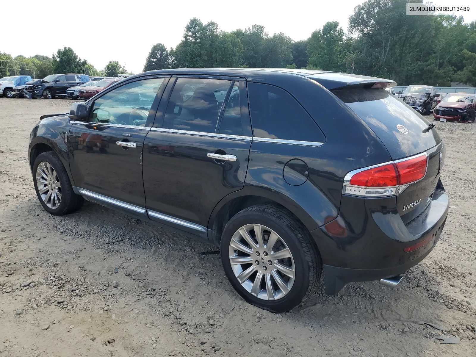 2LMDJ8JK9BBJ13489 2011 Lincoln Mkx