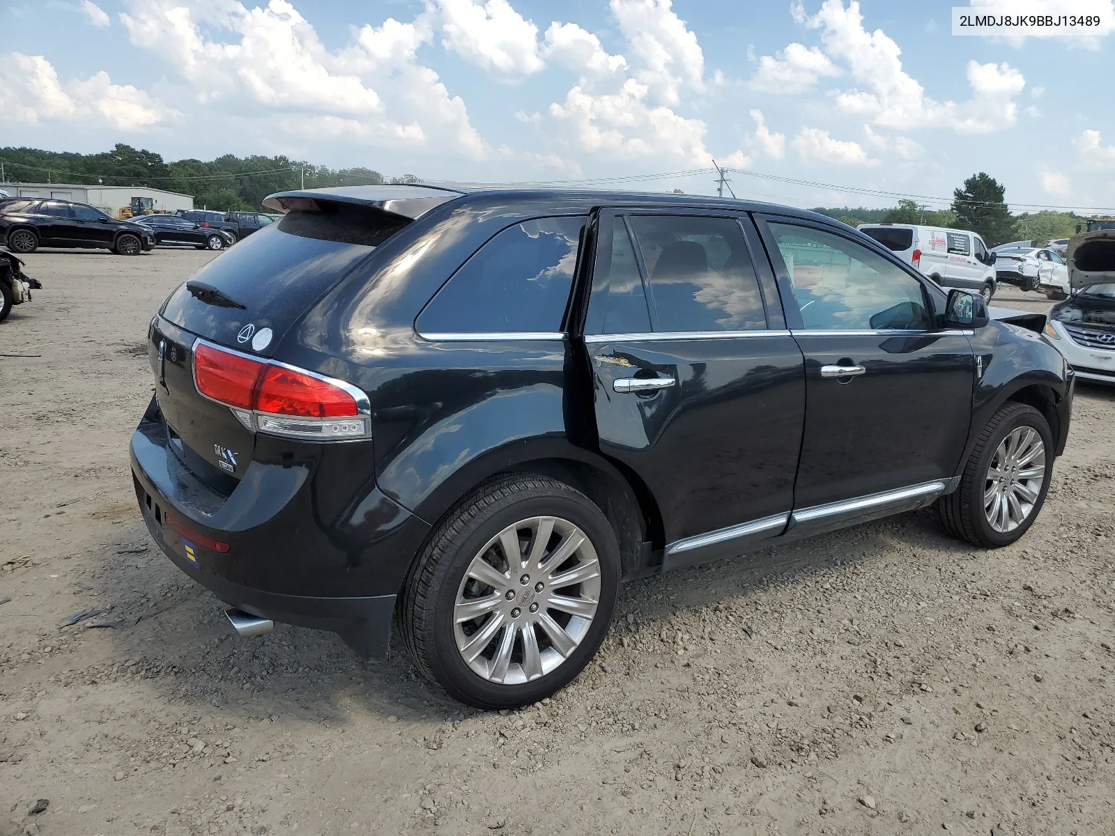 2011 Lincoln Mkx VIN: 2LMDJ8JK9BBJ13489 Lot: 60717974