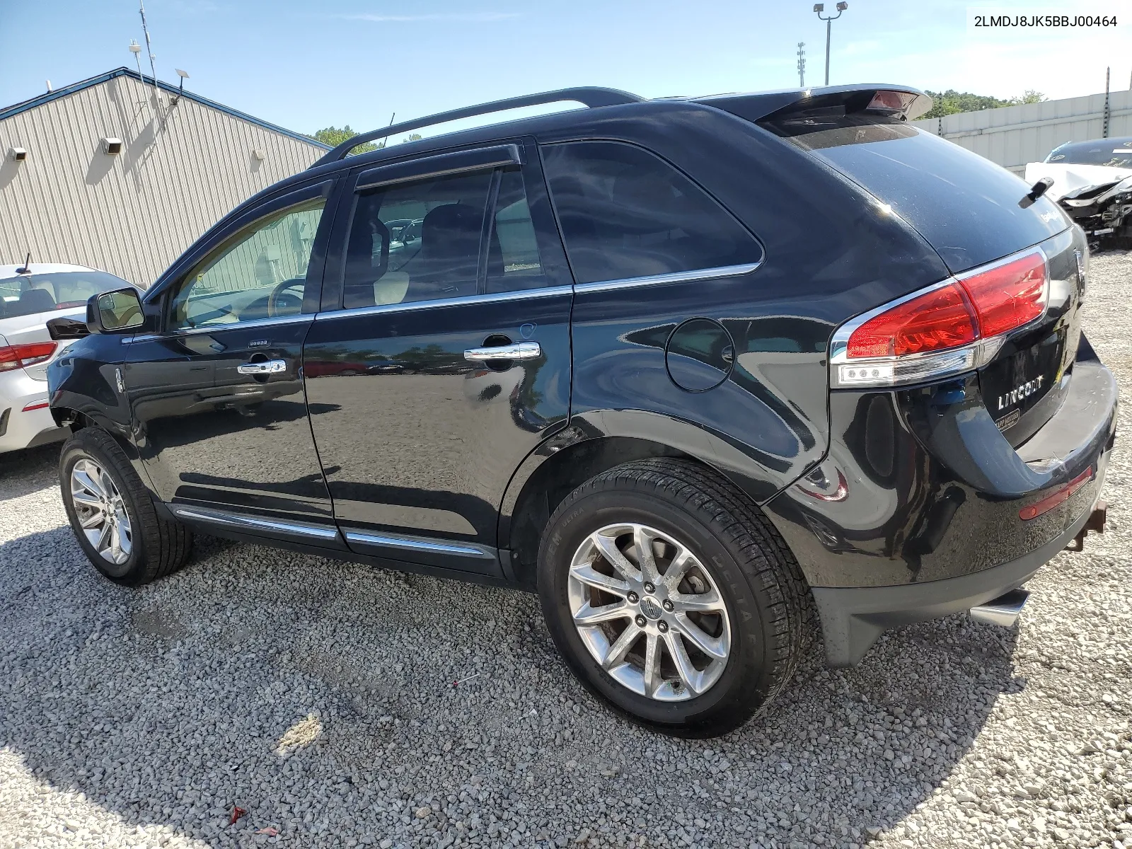 2011 Lincoln Mkx VIN: 2LMDJ8JK5BBJ00464 Lot: 61074884