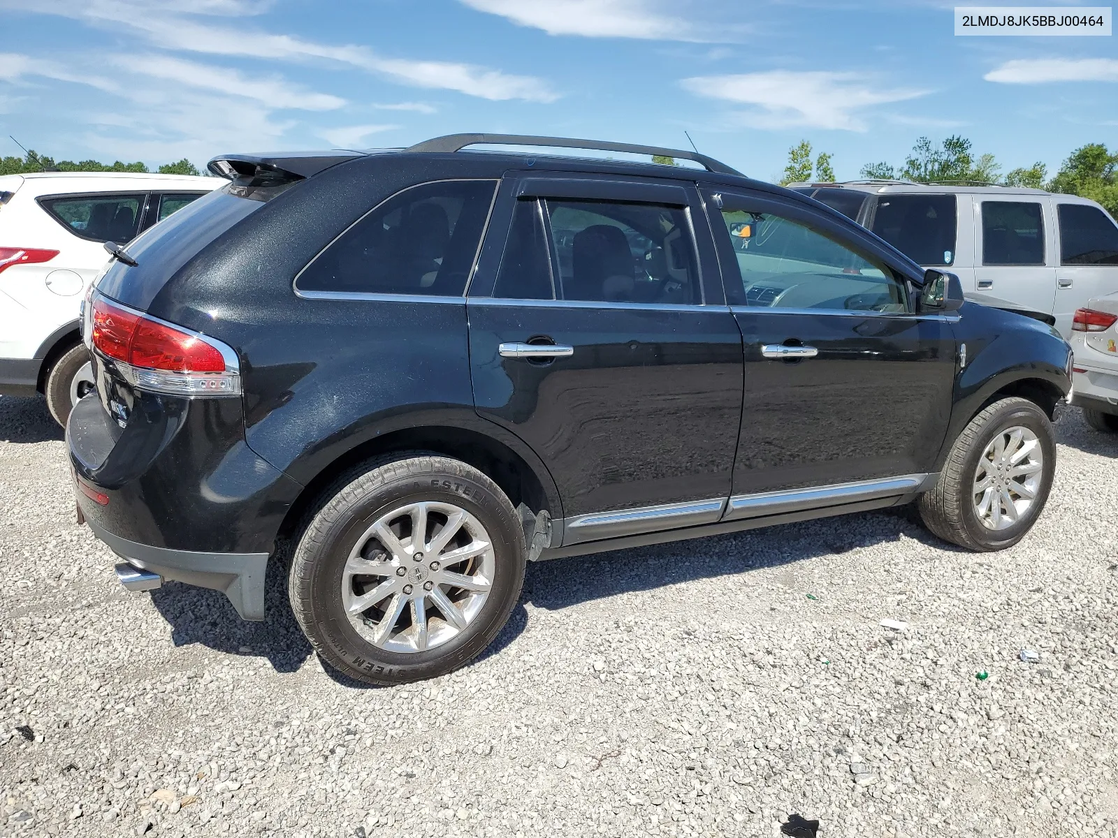 2011 Lincoln Mkx VIN: 2LMDJ8JK5BBJ00464 Lot: 61074884