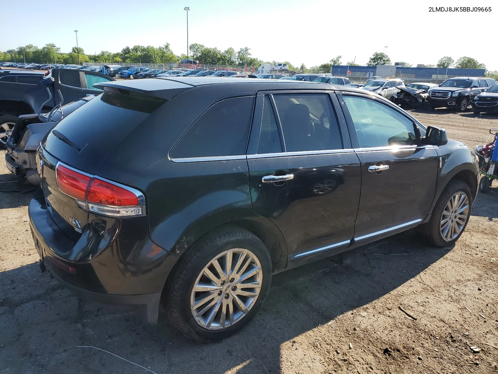 2LMDJ8JK5BBJ09665 2011 Lincoln Mkx