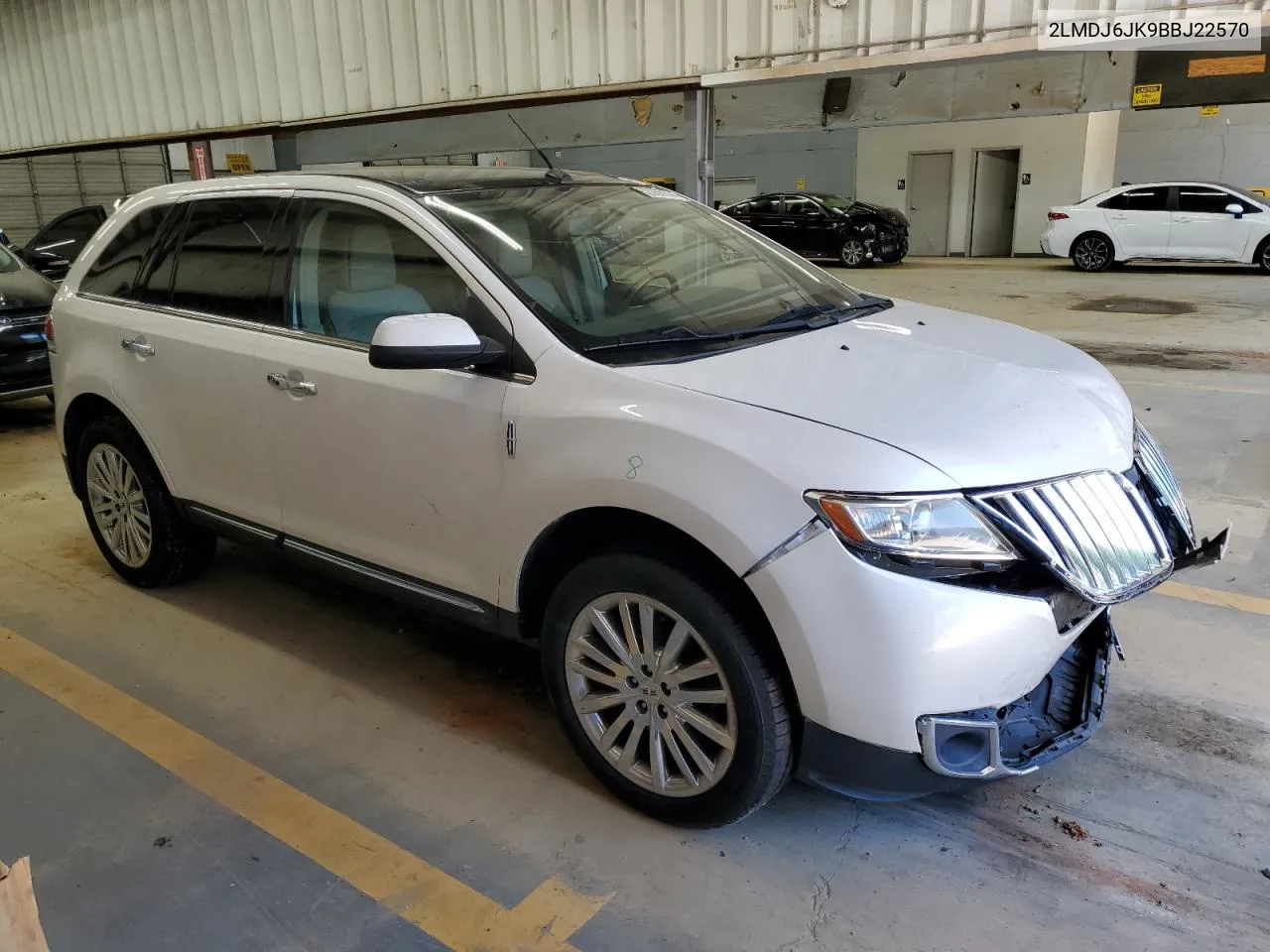 2LMDJ6JK9BBJ22570 2011 Lincoln Mkx