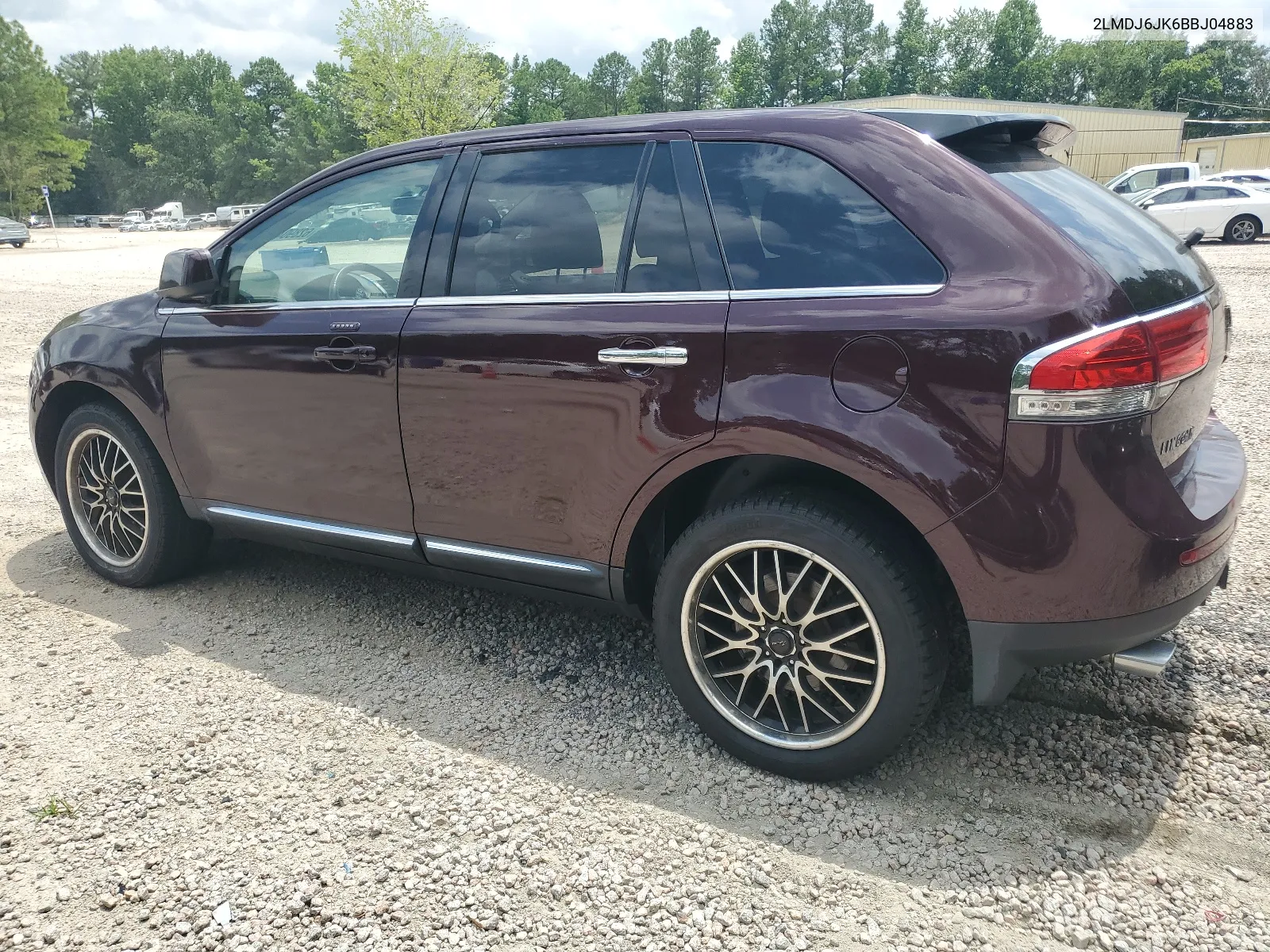 2LMDJ6JK6BBJ04883 2011 Lincoln Mkx