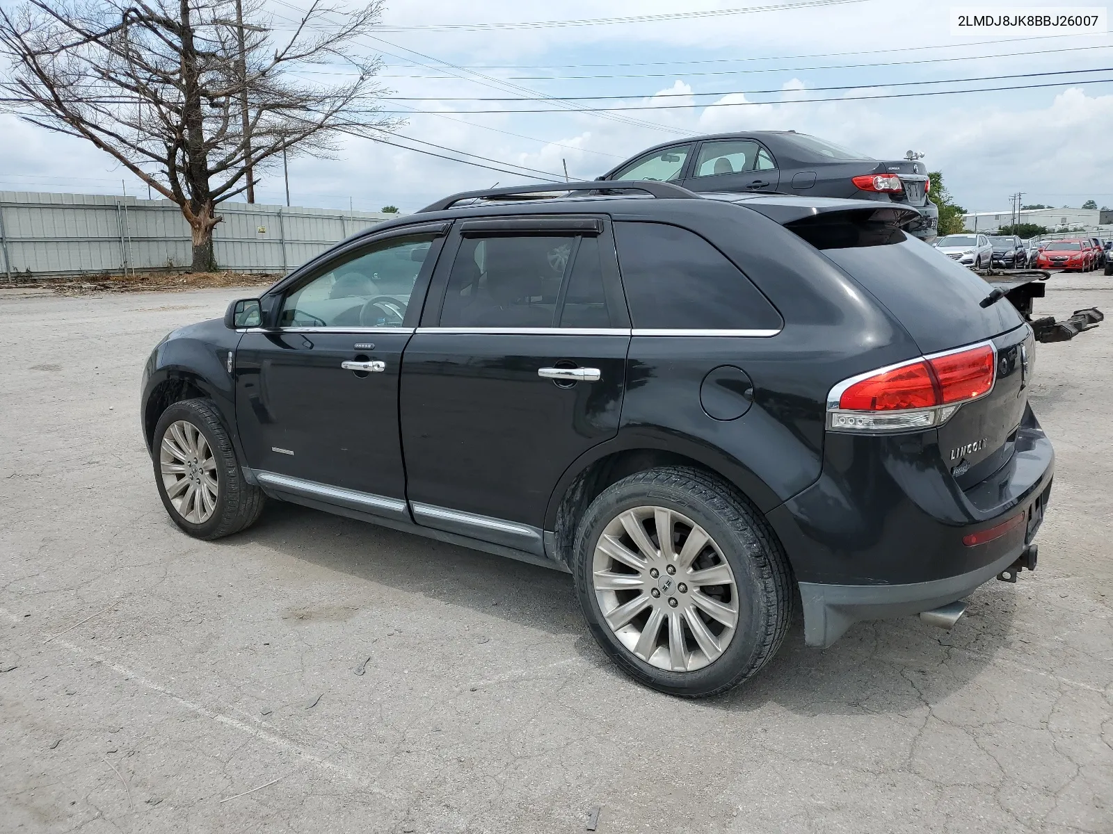 2011 Lincoln Mkx VIN: 2LMDJ8JK8BBJ26007 Lot: 63394524