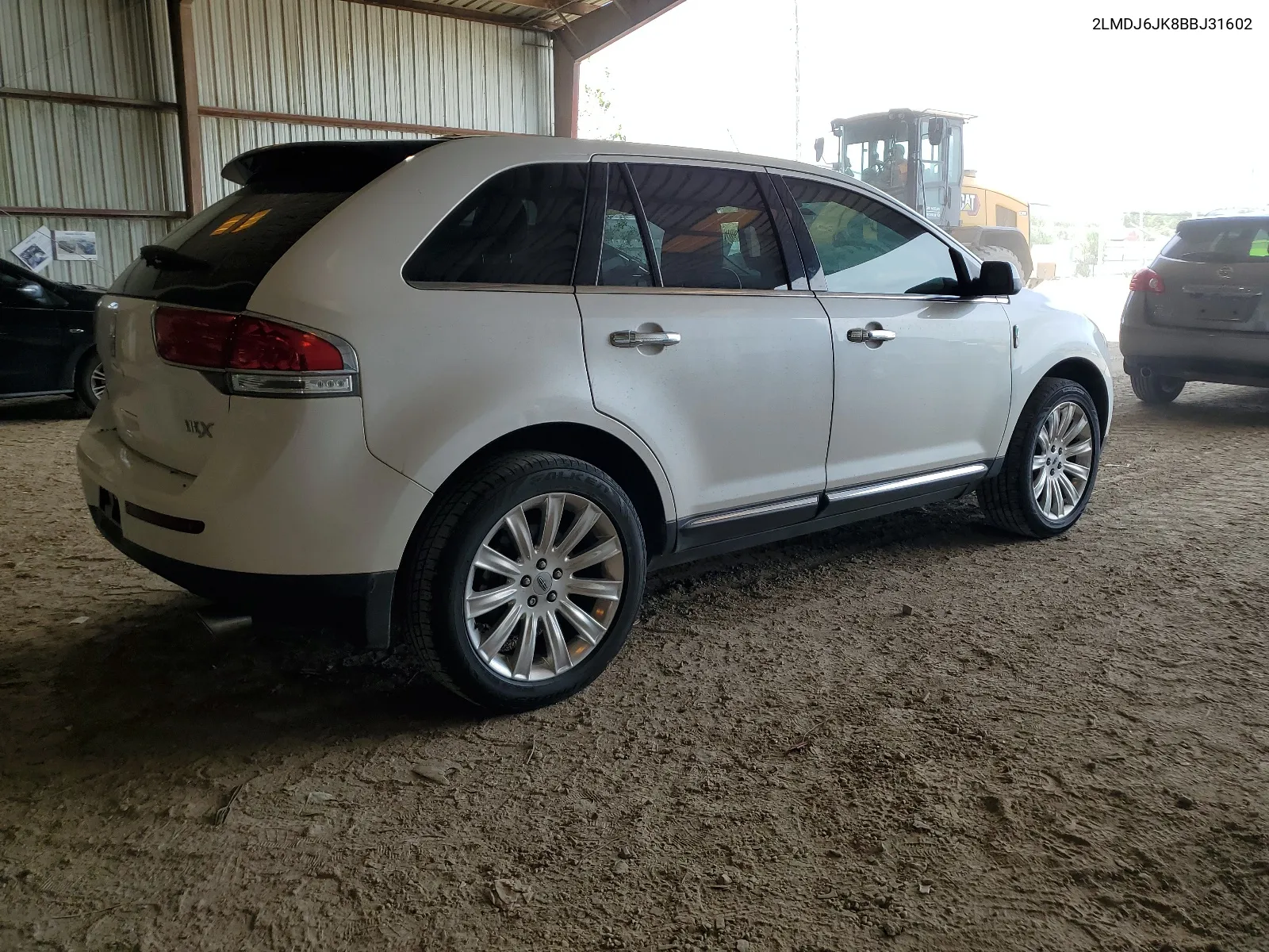 2LMDJ6JK8BBJ31602 2011 Lincoln Mkx