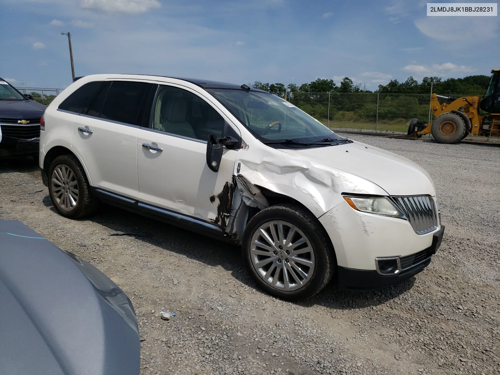 2011 Lincoln Mkx VIN: 2LMDJ8JK1BBJ28231 Lot: 64321634