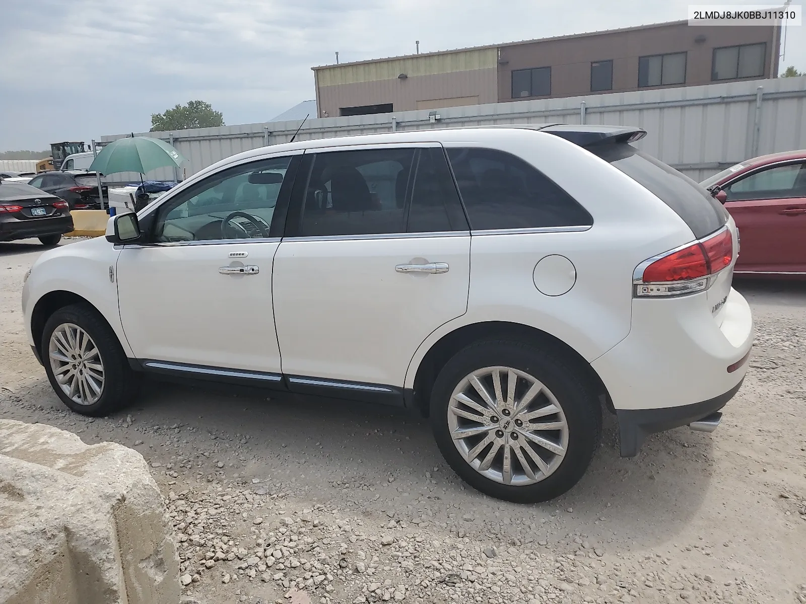 2011 Lincoln Mkx VIN: 2LMDJ8JK0BBJ11310 Lot: 65460484