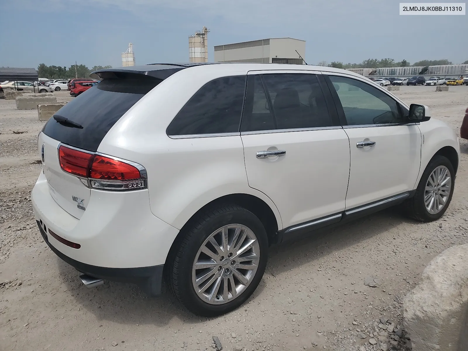 2LMDJ8JK0BBJ11310 2011 Lincoln Mkx