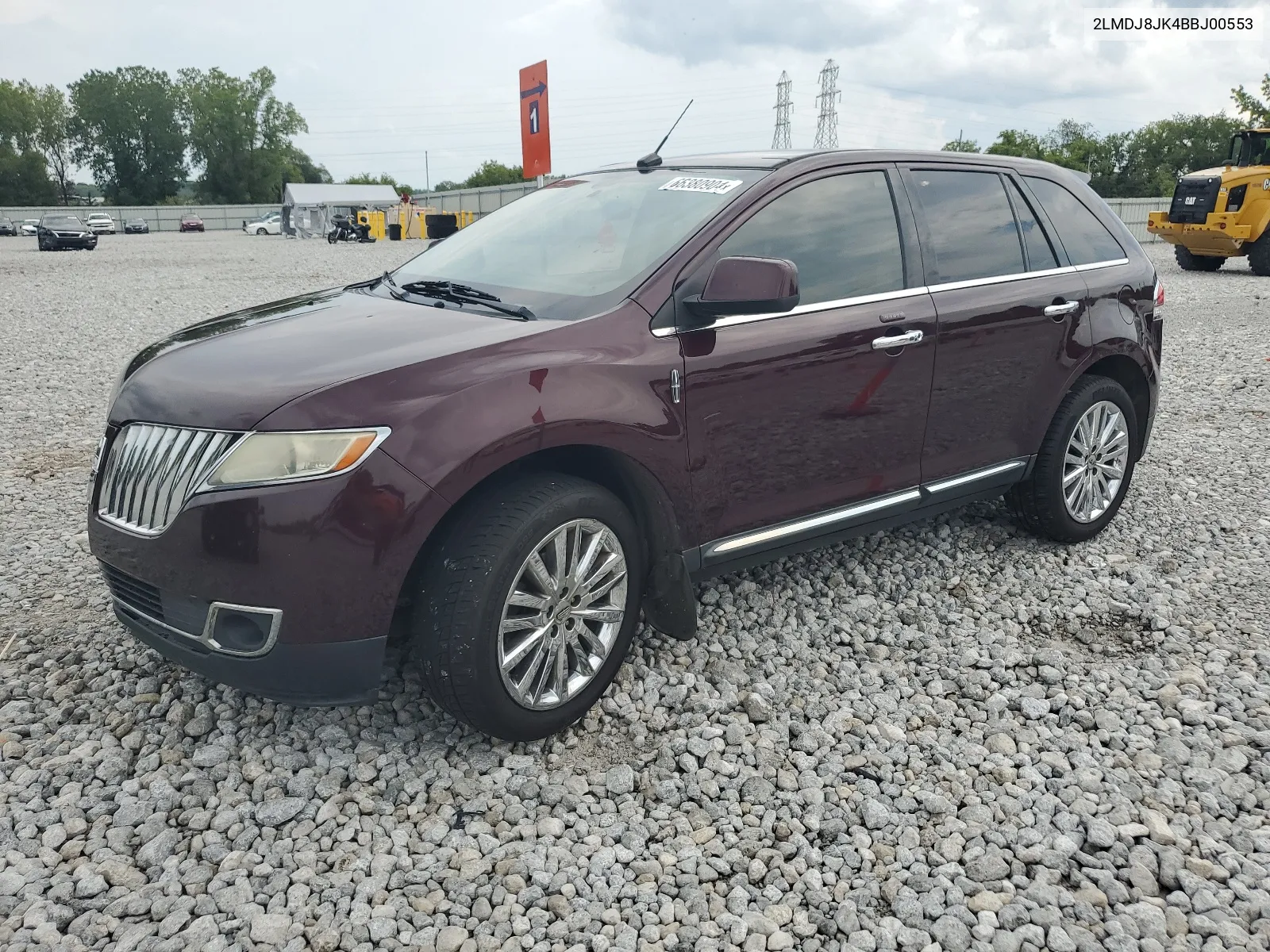 2LMDJ8JK4BBJ00553 2011 Lincoln Mkx