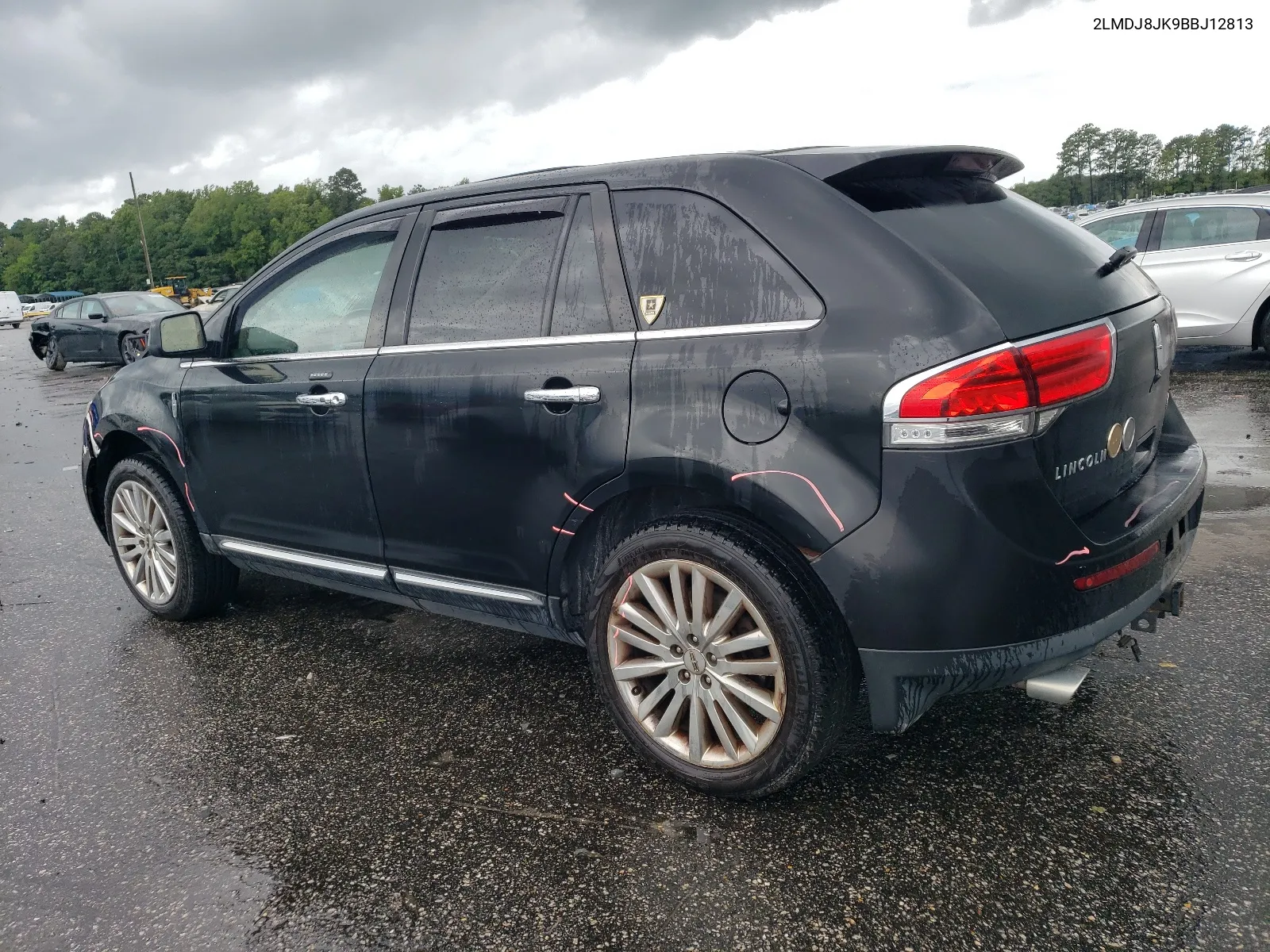 2011 Lincoln Mkx VIN: 2LMDJ8JK9BBJ12813 Lot: 66389244