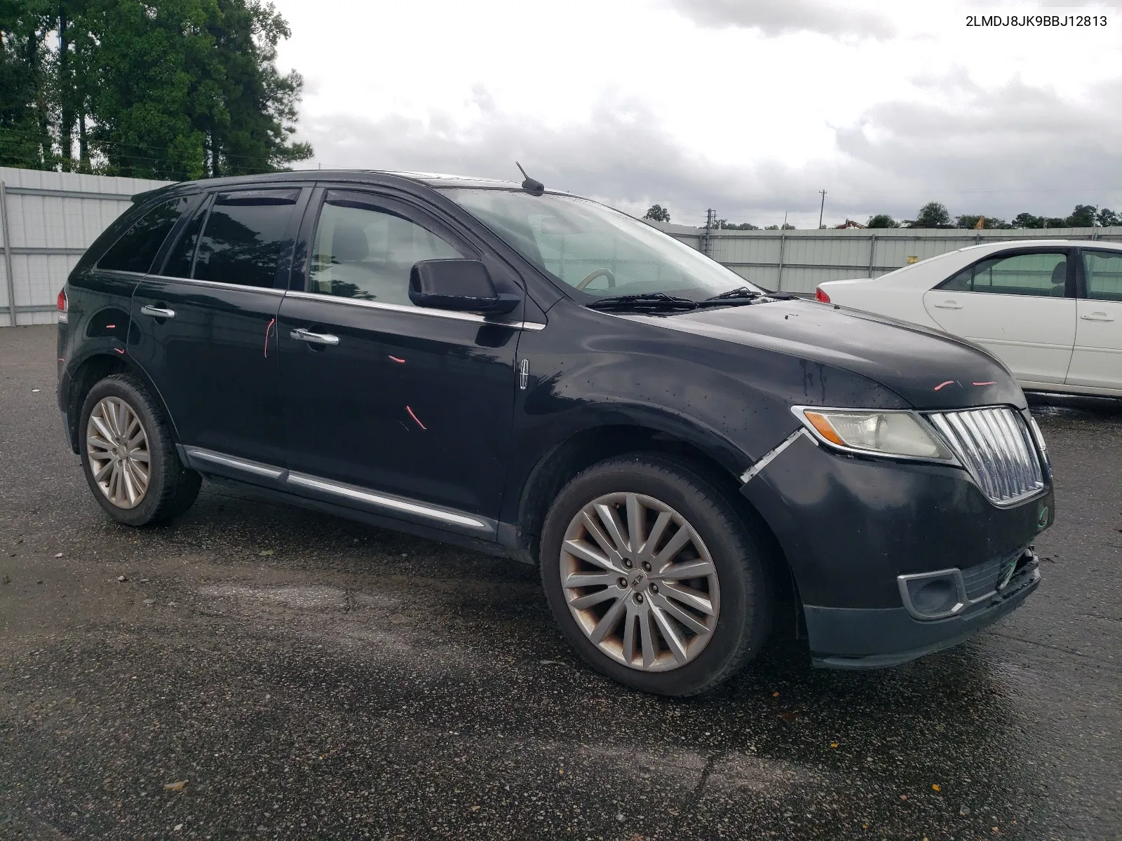 2011 Lincoln Mkx VIN: 2LMDJ8JK9BBJ12813 Lot: 66389244