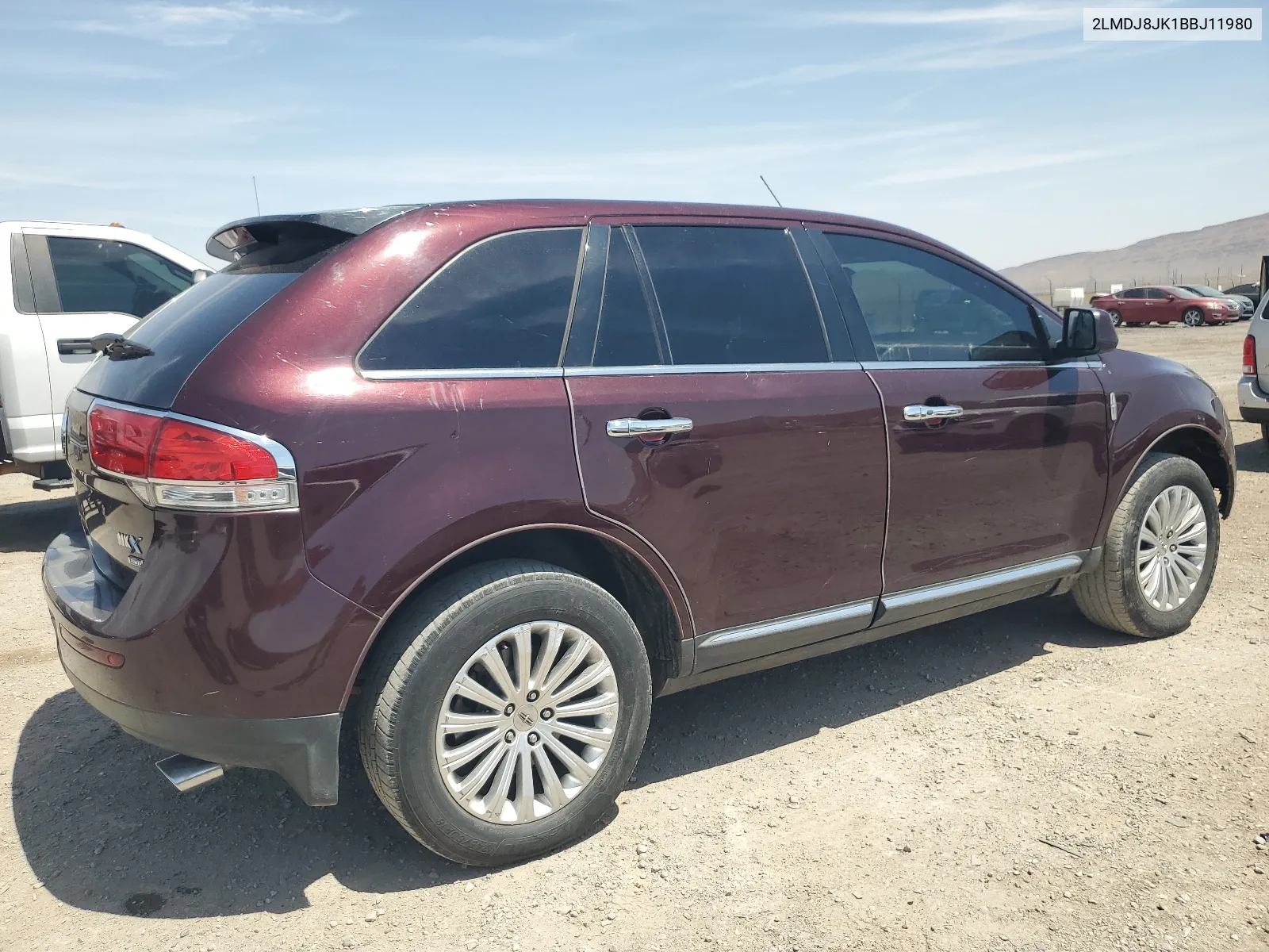 2LMDJ8JK1BBJ11980 2011 Lincoln Mkx