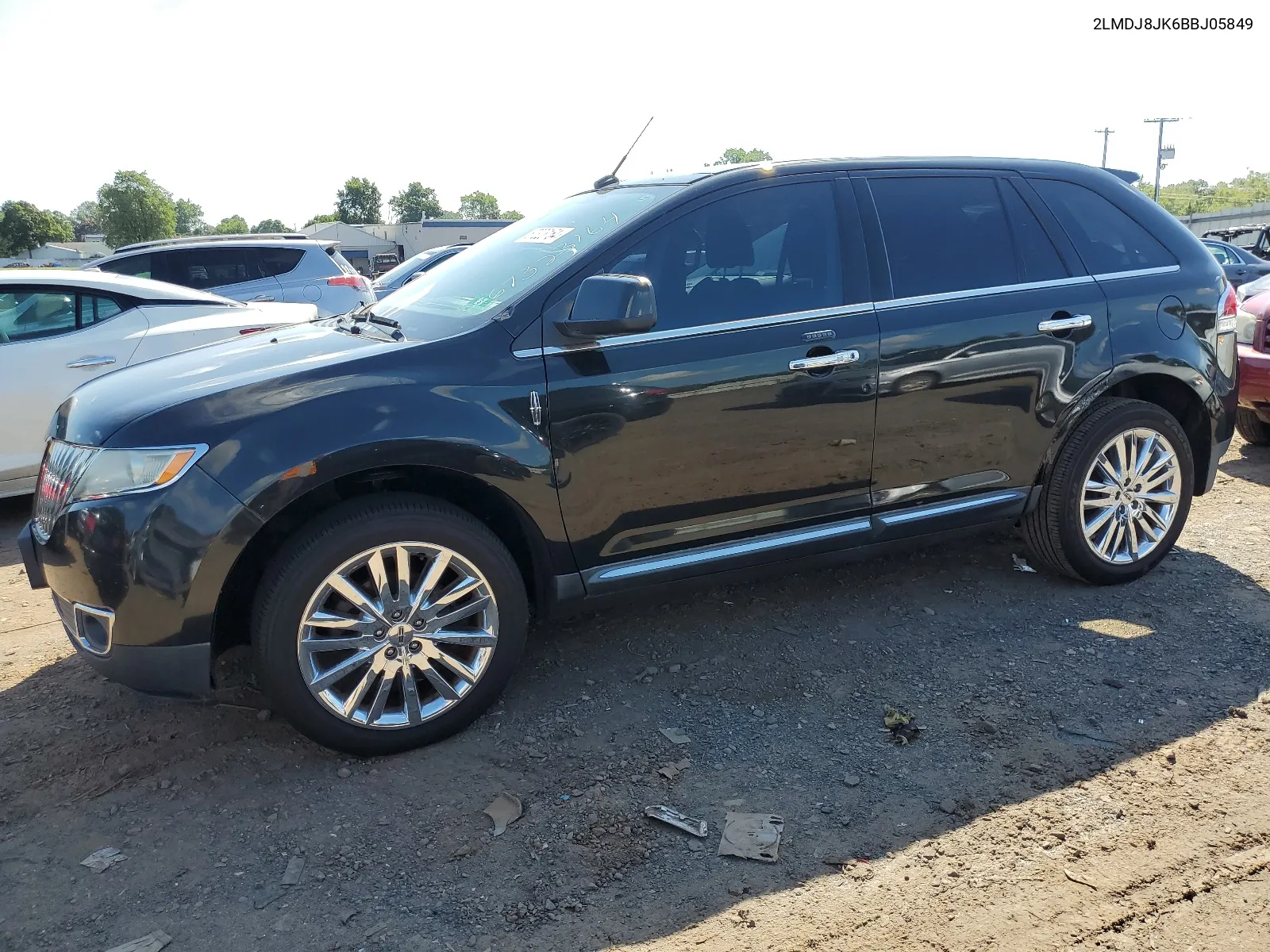 2LMDJ8JK6BBJ05849 2011 Lincoln Mkx