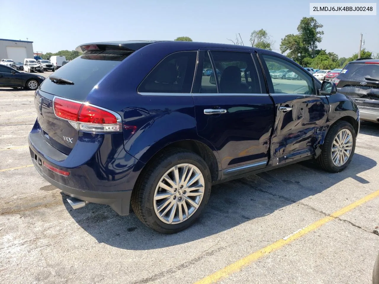 2LMDJ6JK4BBJ00248 2011 Lincoln Mkx