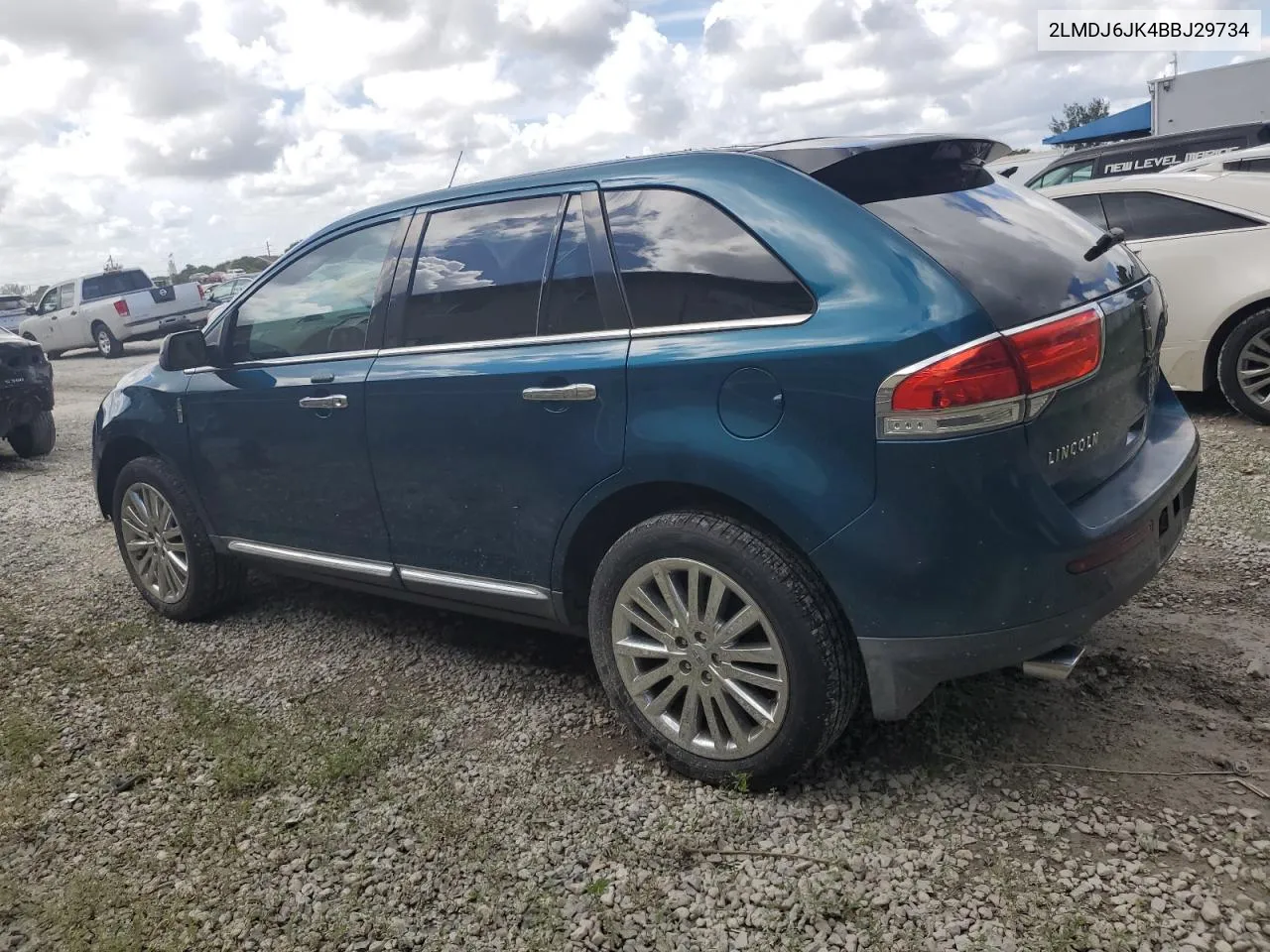 2LMDJ6JK4BBJ29734 2011 Lincoln Mkx