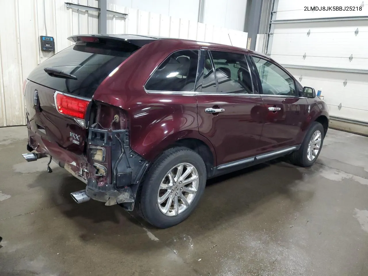 2011 Lincoln Mkx VIN: 2LMDJ8JK5BBJ25218 Lot: 70468474