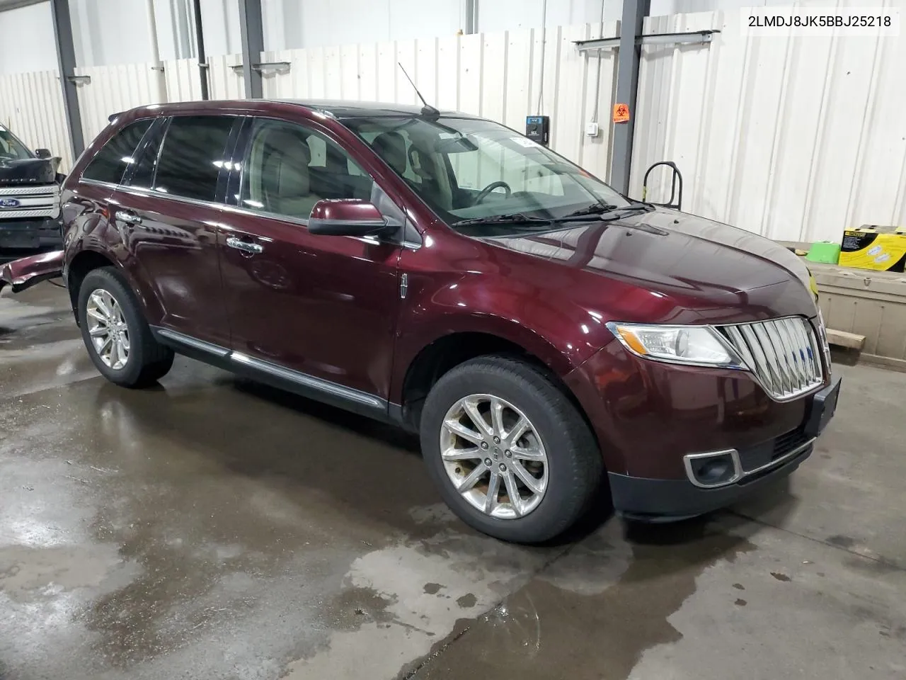 2011 Lincoln Mkx VIN: 2LMDJ8JK5BBJ25218 Lot: 70468474