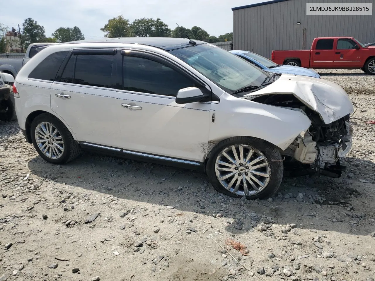 2011 Lincoln Mkx VIN: 2LMDJ6JK9BBJ28515 Lot: 70916424