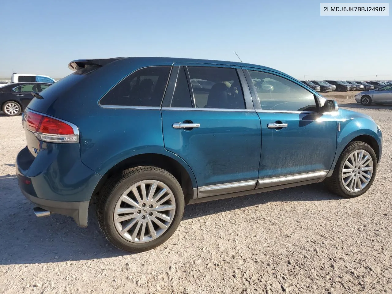 2011 Lincoln Mkx VIN: 2LMDJ6JK7BBJ24902 Lot: 71085874