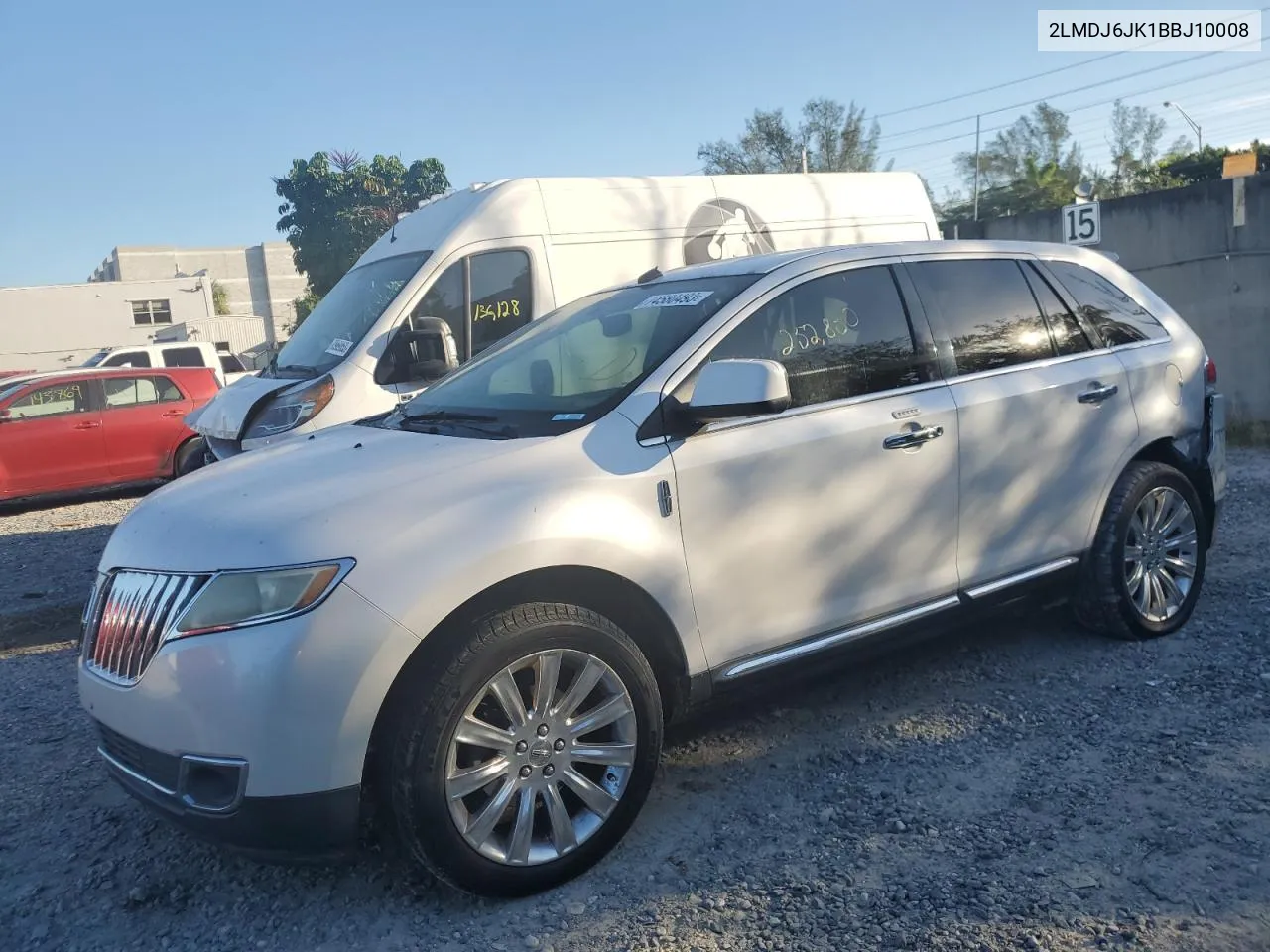 2011 Lincoln Mkx VIN: 2LMDJ6JK1BBJ10008 Lot: 74580493