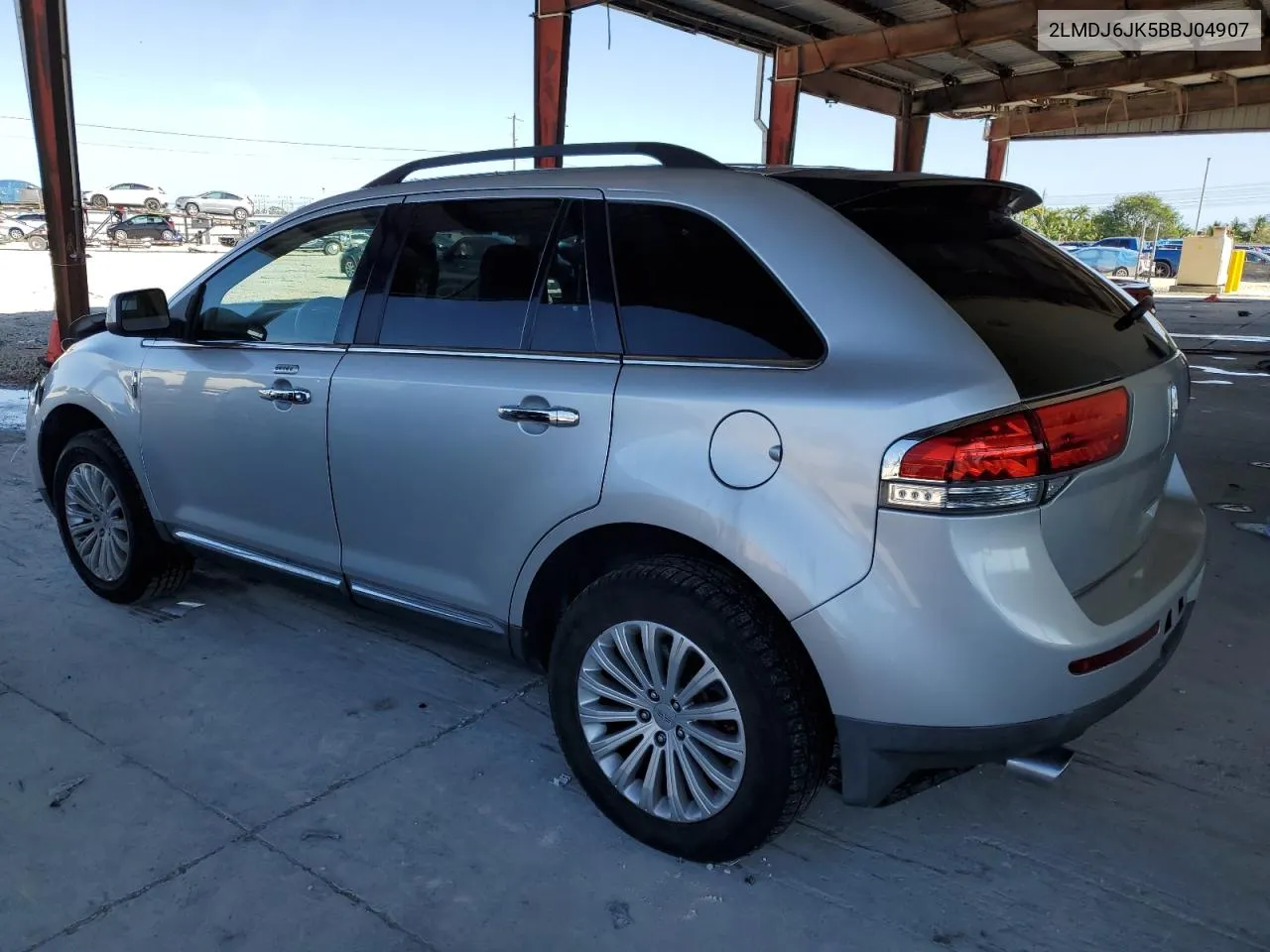 2LMDJ6JK5BBJ04907 2011 Lincoln Mkx