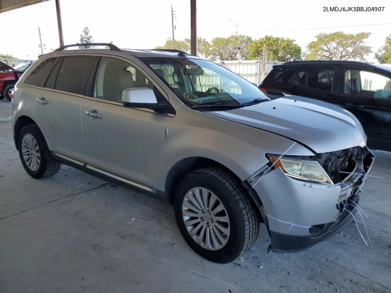 2LMDJ6JK5BBJ04907 2011 Lincoln Mkx