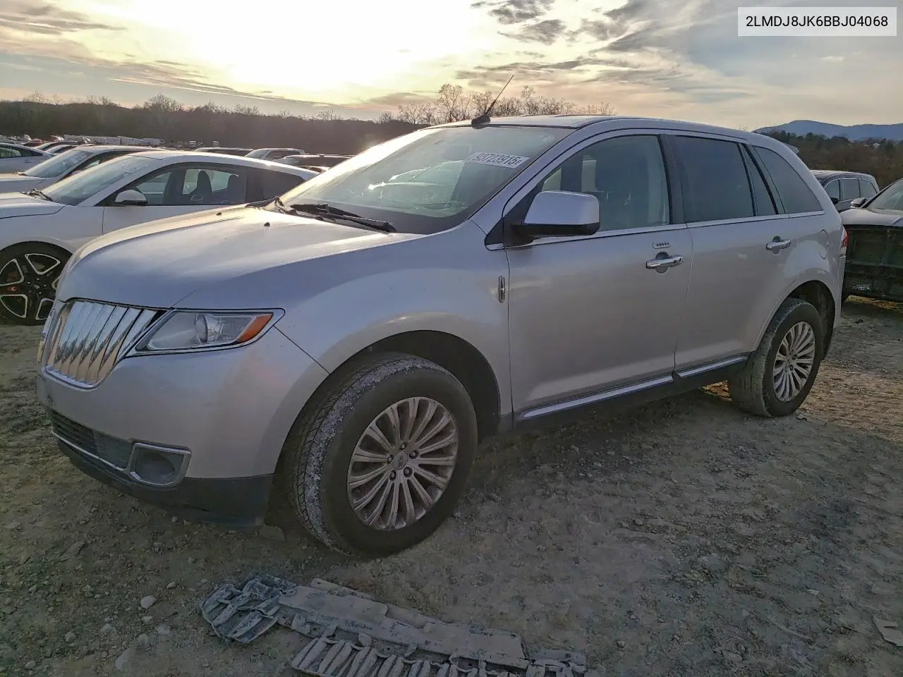 2LMDJ8JK6BBJ04068 2011 Lincoln Mkx