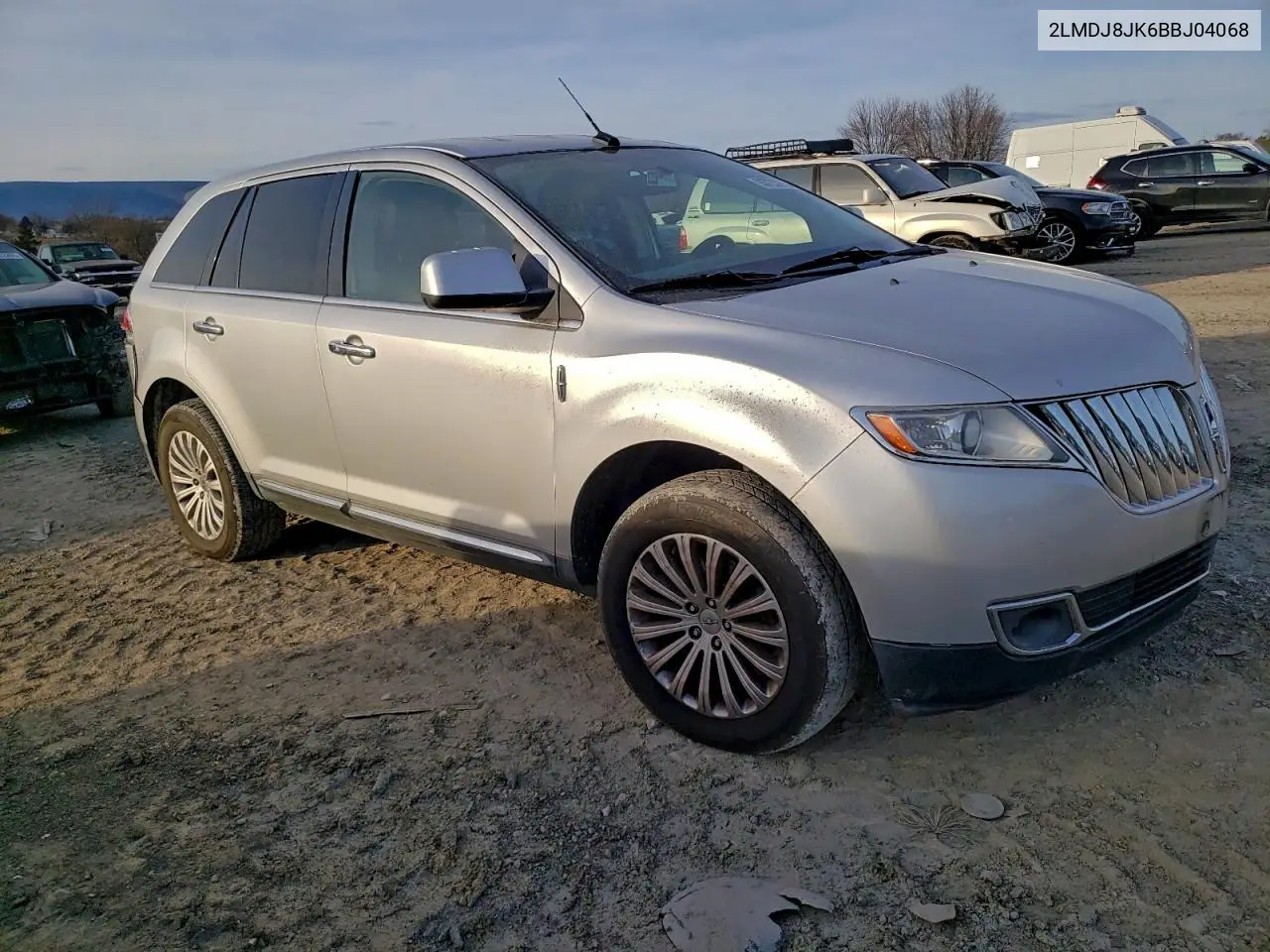 2LMDJ8JK6BBJ04068 2011 Lincoln Mkx