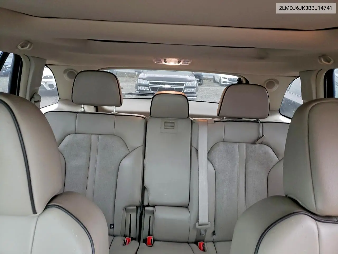 2LMDJ6JK3BBJ14741 2011 Lincoln Mkx